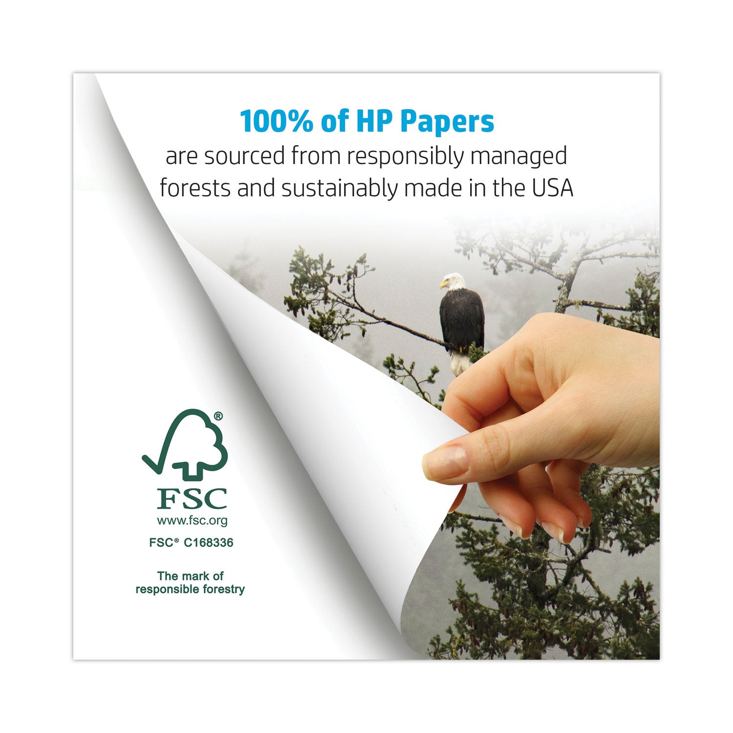 HP Papers MultiPurpose20 Paper, 96 Bright, 20 lb Bond Weight, 8.5 x 11, White, 500 Sheets/Ream, 3 Reams/Carton