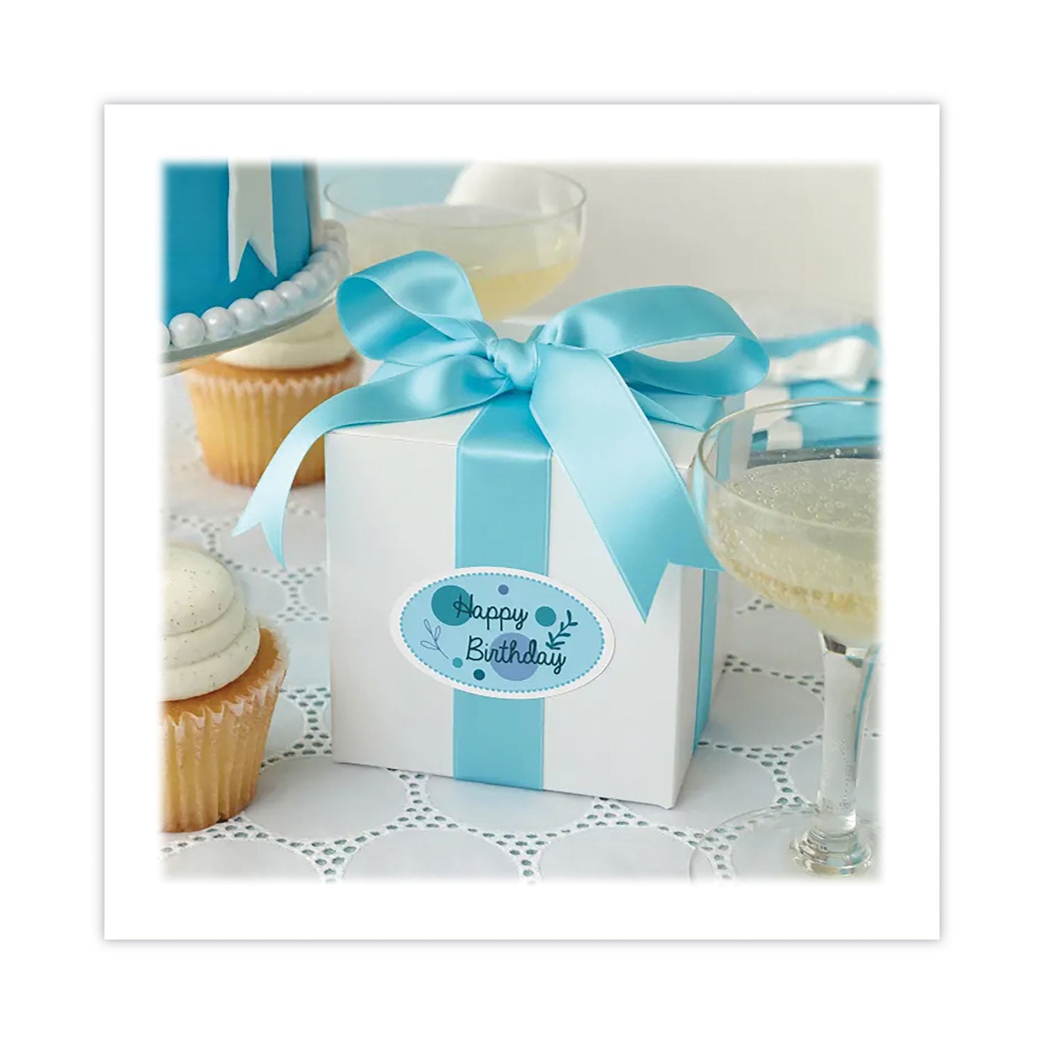 Avery® Laser/Inkjet Media Labels, Inkjet/Laser Printers, 1.5 x 2.5, White, 18 Labels/Sheet, 25 Sheets/Pack