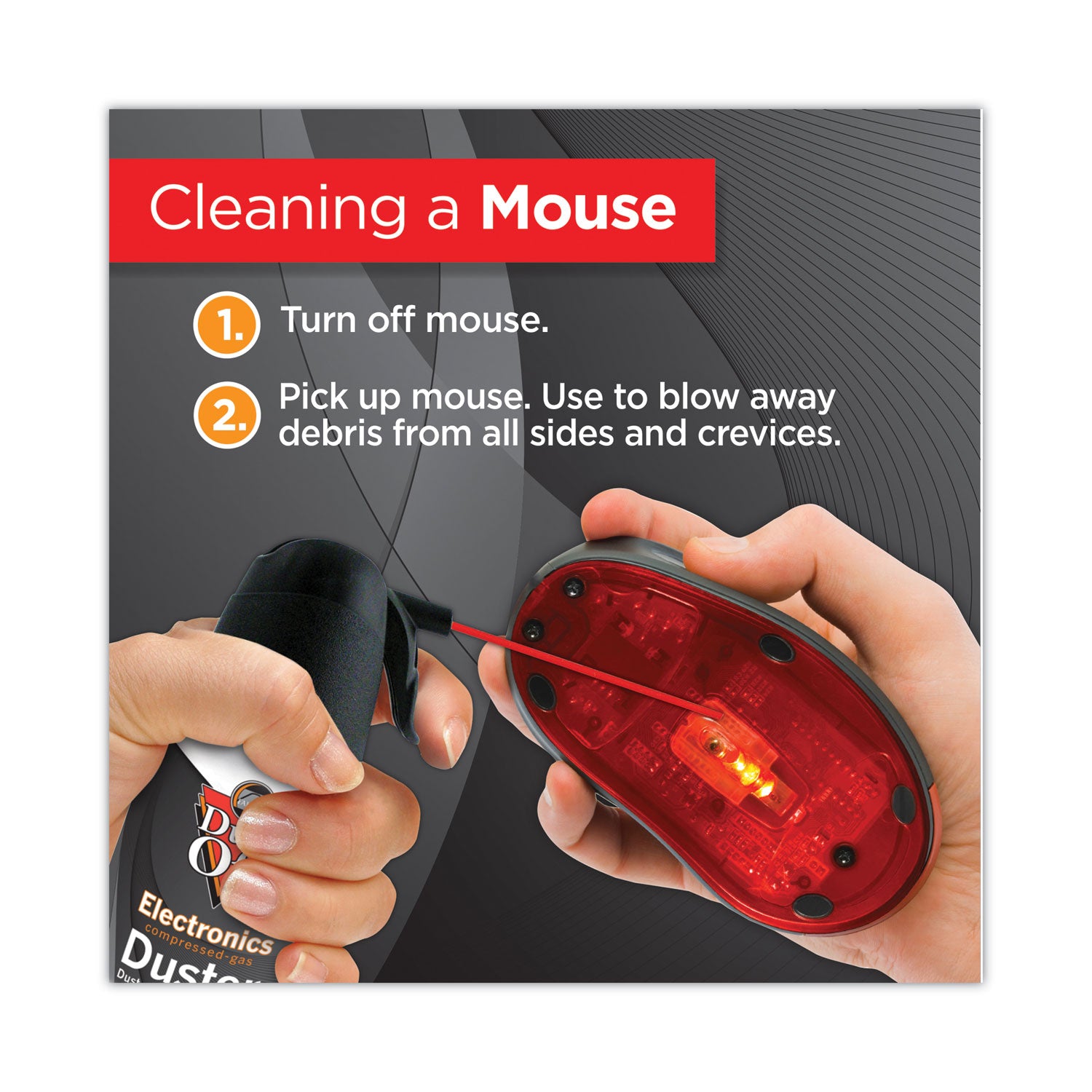 Dust-Off® Disposable Compressed Air Duster, 3.5 Oz Can