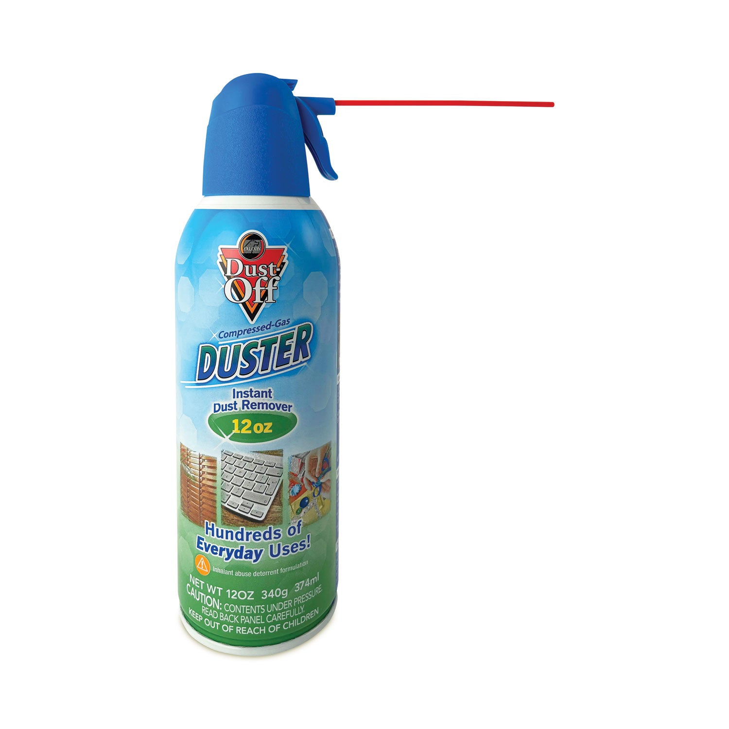 Dust-Off® Disposable Compressed Air Duster, 12 Oz Can