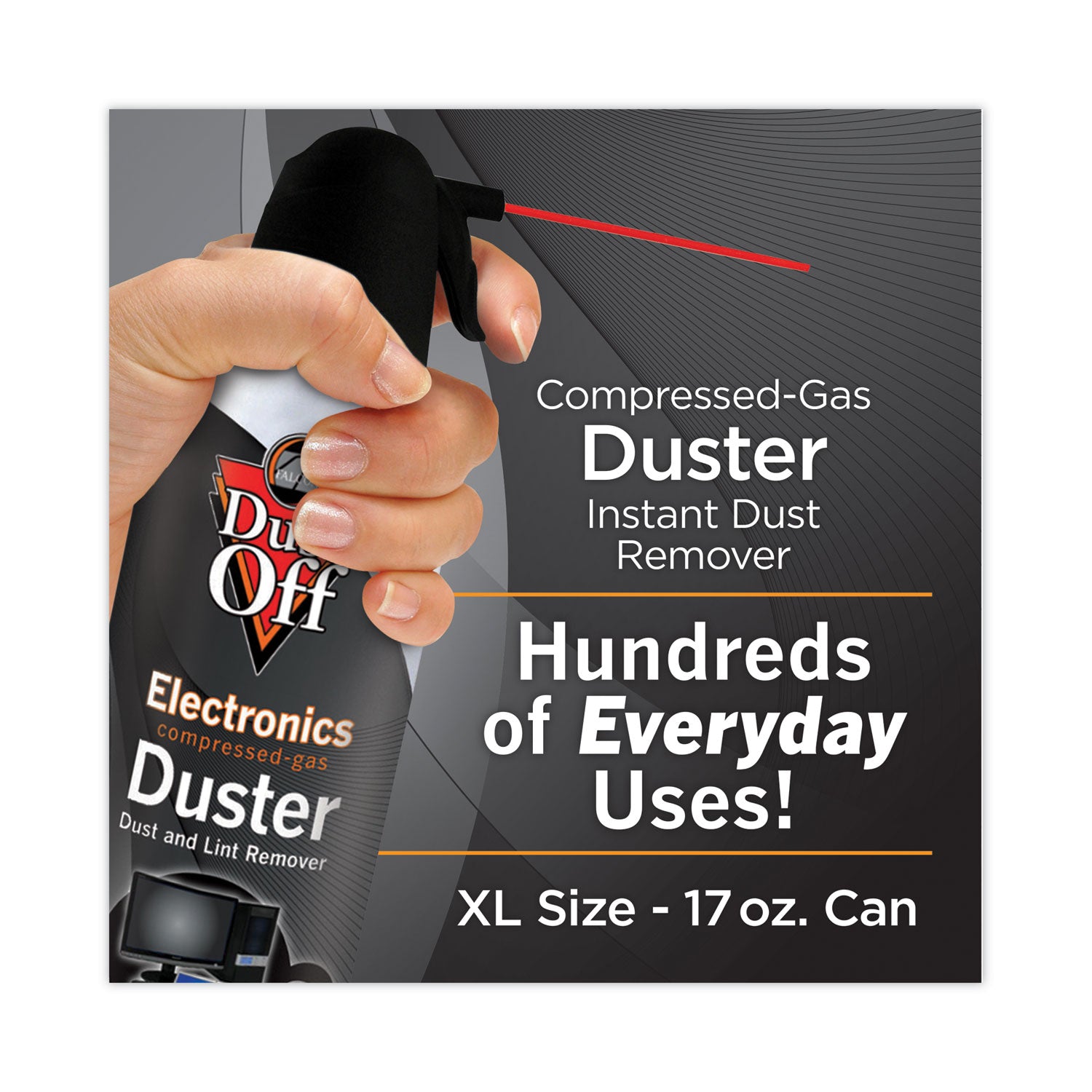 Dust-Off® Disposable Compressed Air Duster, 17 Oz Can