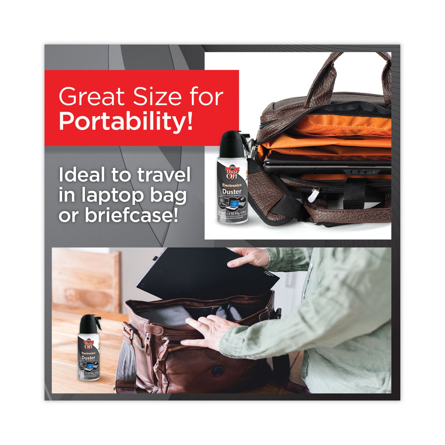 Dust-Off® Disposable Compressed Air Duster, 3.5 Oz Can