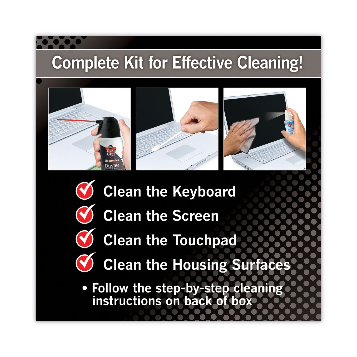 Dust-Off® Laptop Computer Care Kit