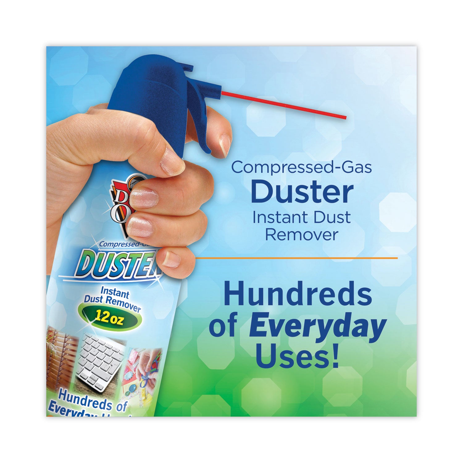 Dust-Off® Disposable Compressed Air Duster, 12 Oz Can