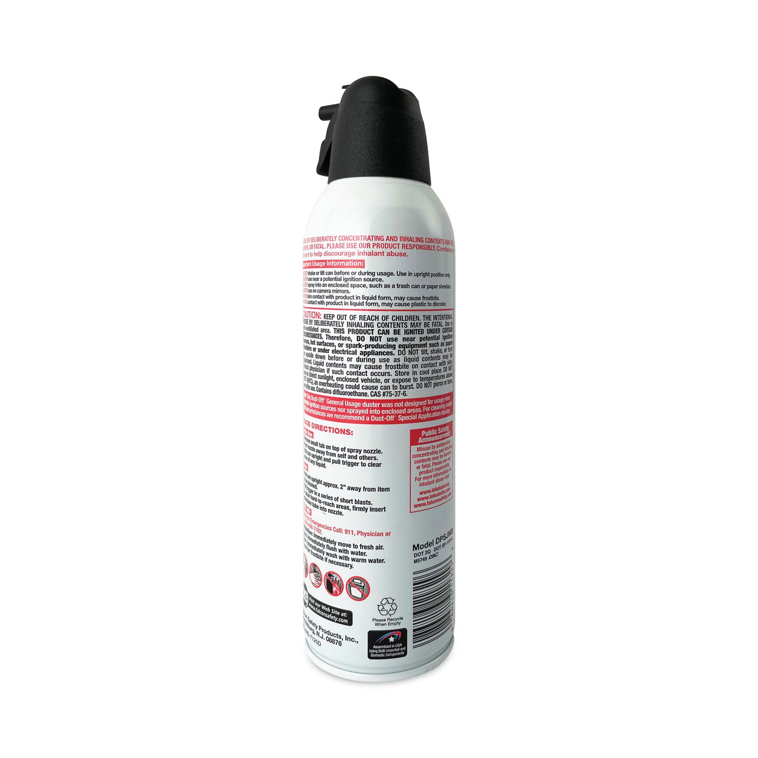 Dust-Off® Disposable Compressed Air Duster, 17 Oz Can