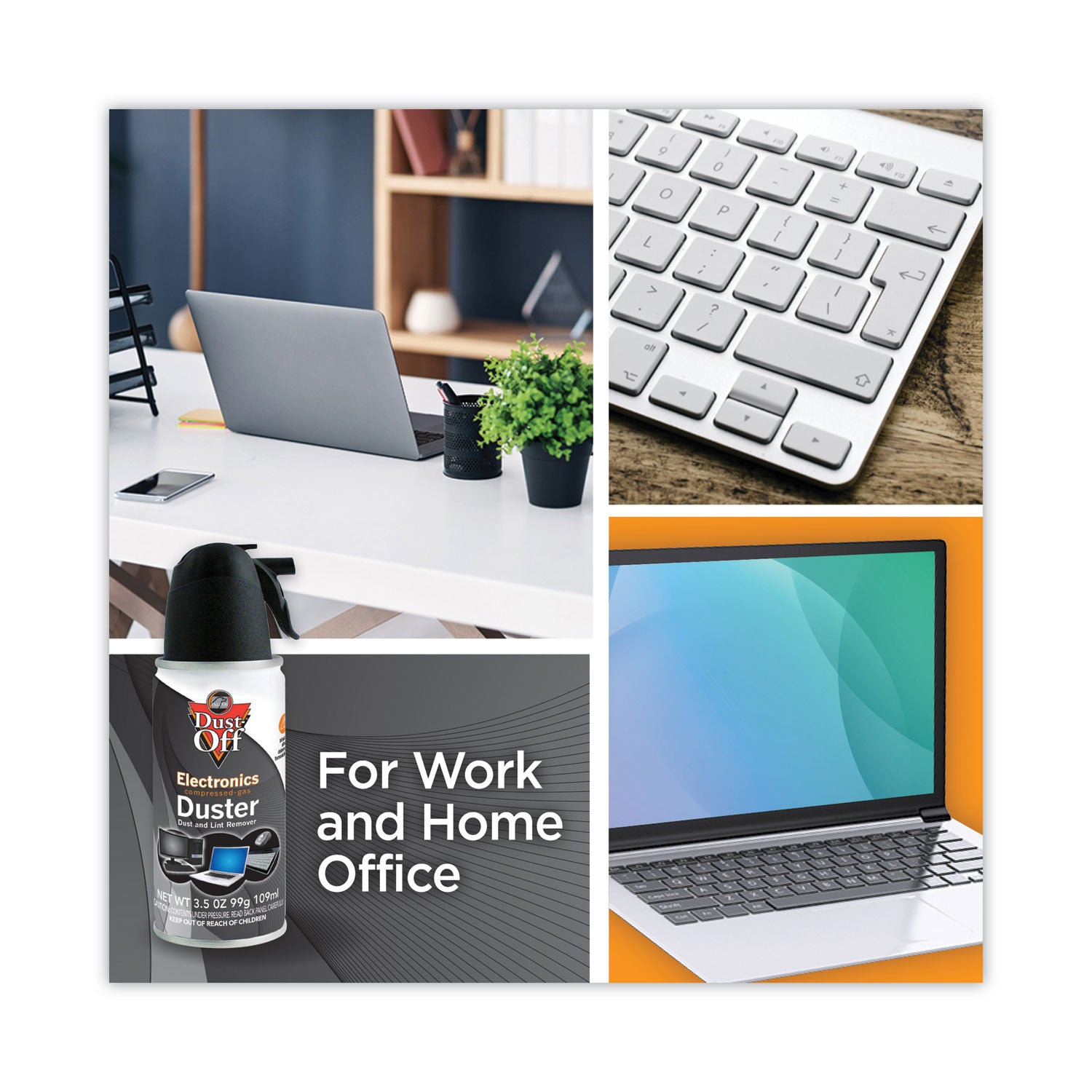 Dust-Off® Disposable Compressed Air Duster, 3.5 Oz Can