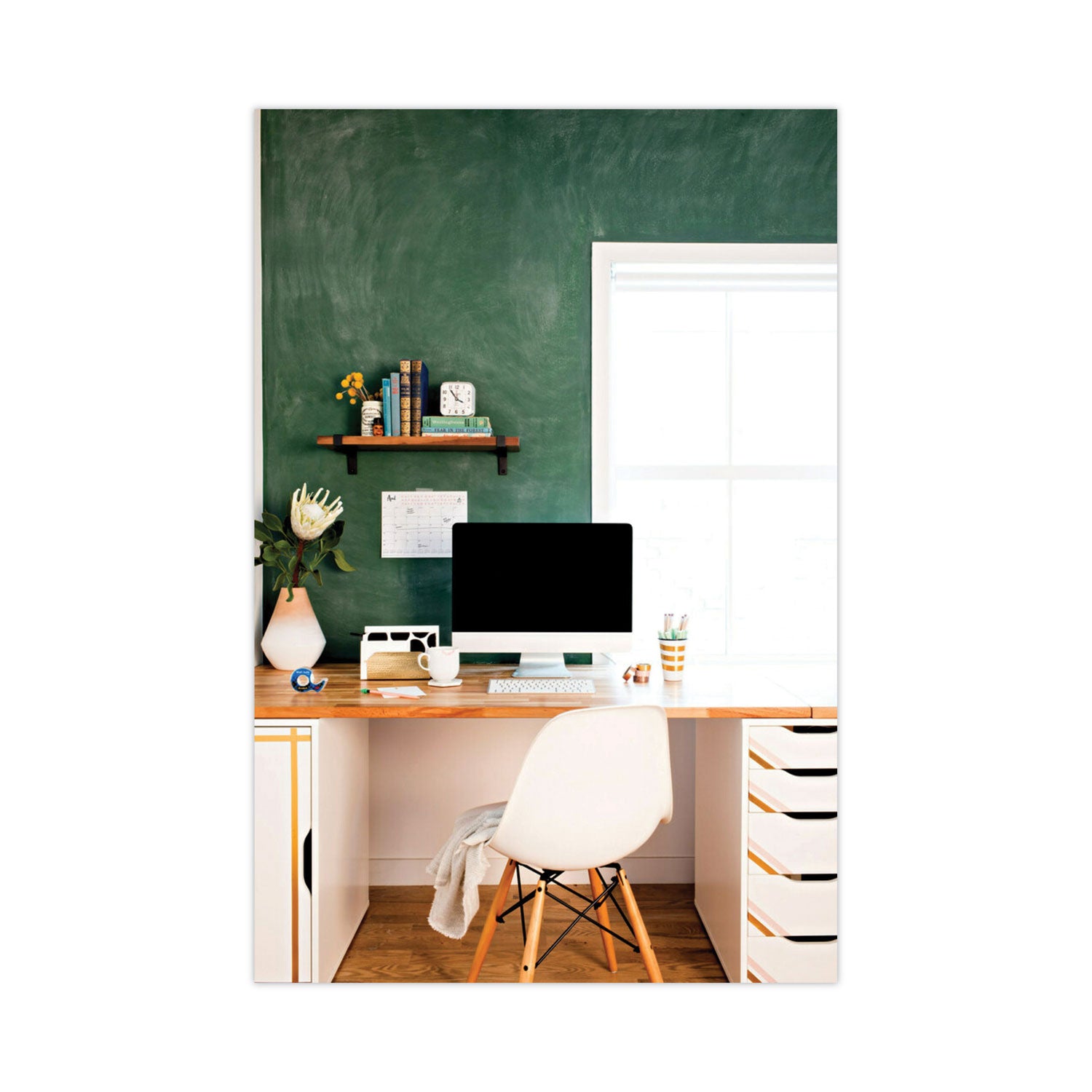 Scotch® Wall-Safe Tape With Dispenser, 1" Core, 0.75" X 50 Ft, Clear, 2/pack