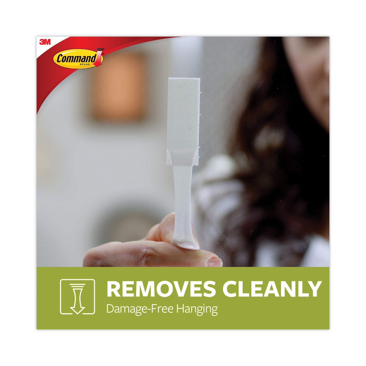 Command™ Picture Hanging Strips, Value Pack, Removable, (8) Large 0.63 X 3.63 Pairs, (4) Medium 0.5 X 2.75 Pairs, White