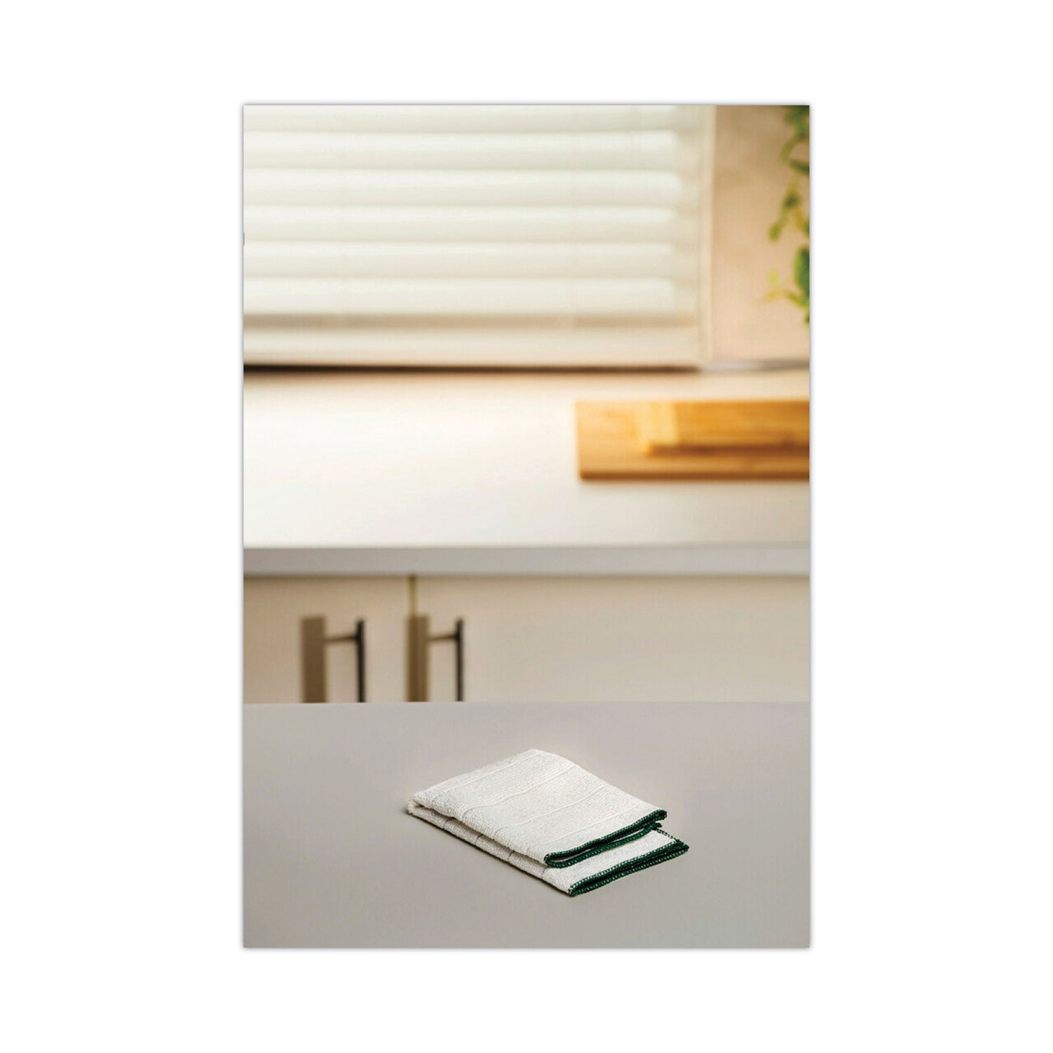 Scotch-Brite™ Kitchen Cleaning Cloth, Microfiber, 11.4 x 12.4, White, 2/Pack, 12 Packs/Carton