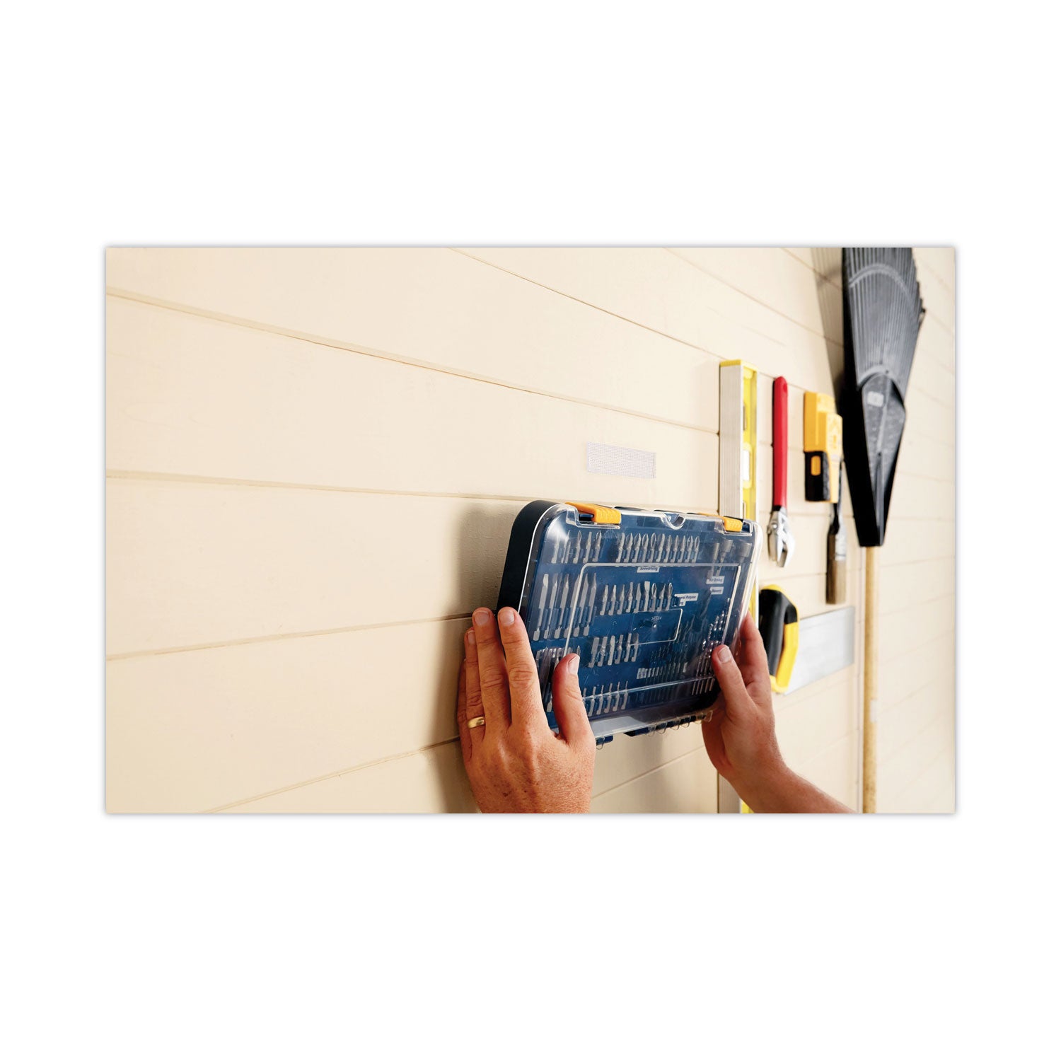 Scotch™ Extreme Fasteners, 1" X 4 Ft, Clear, 2/pack