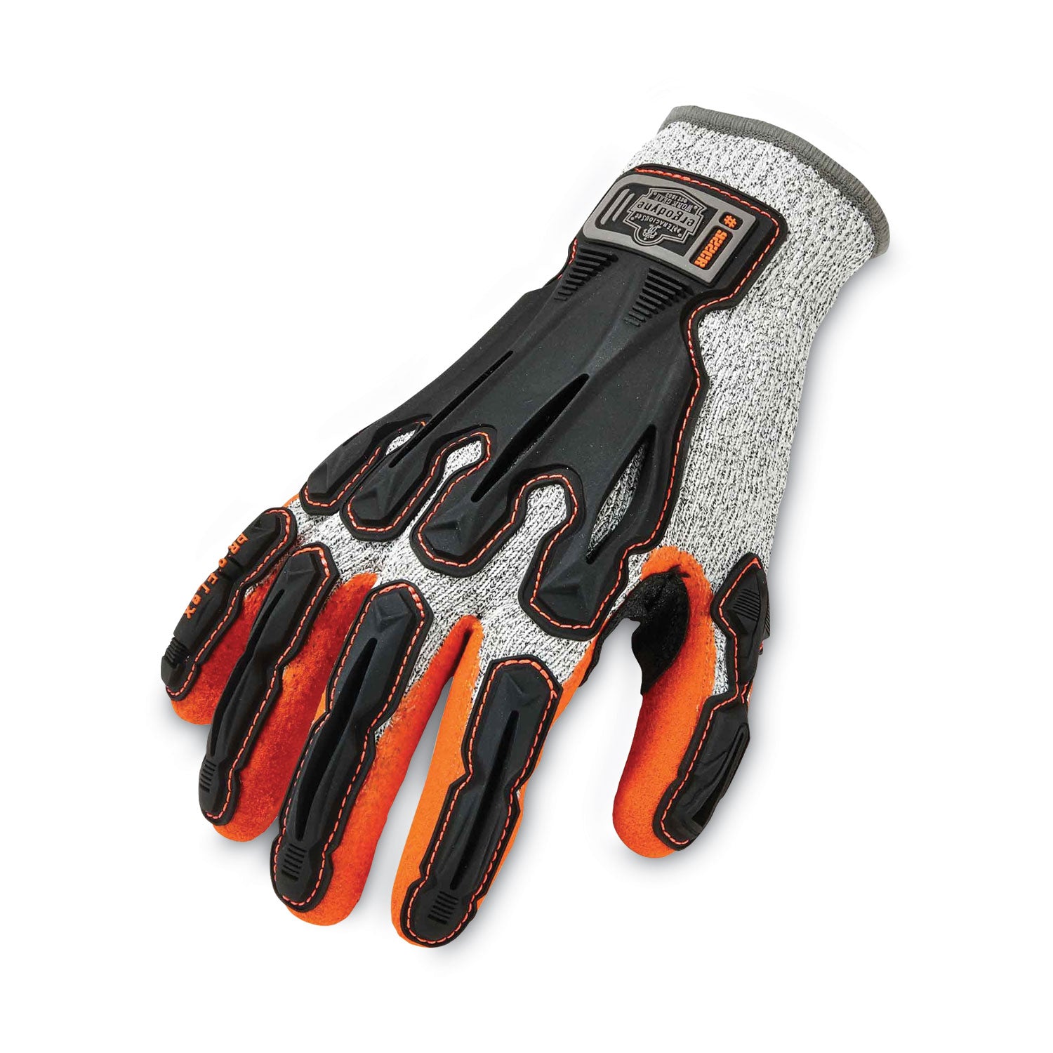 ergodyne® ProFlex 922CR Nitrile Coated Cut-Resistant Gloves, Gray, Large, 96 Pairs/Carton