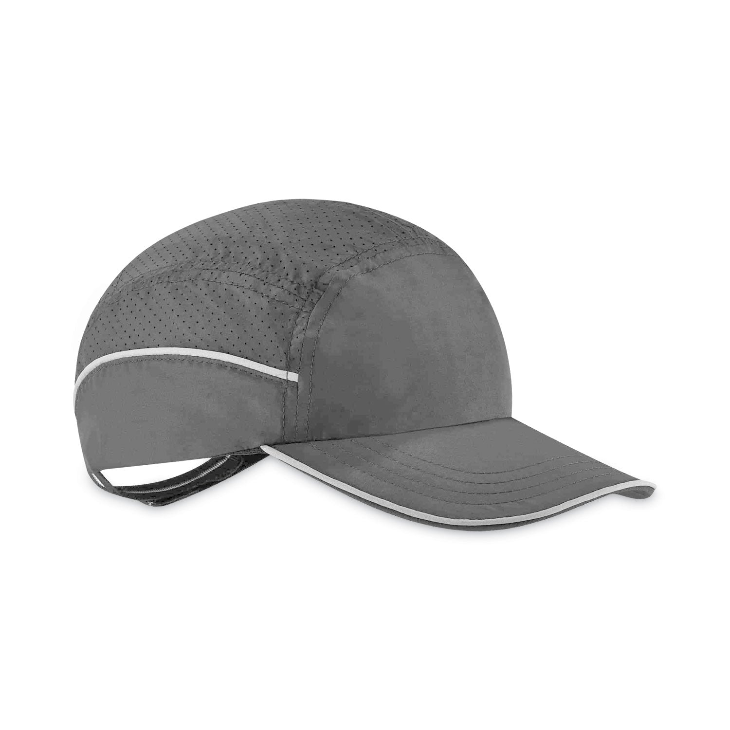 Skullerz 8955 Lightweight Bump Cap Hat, Long Brim, Black