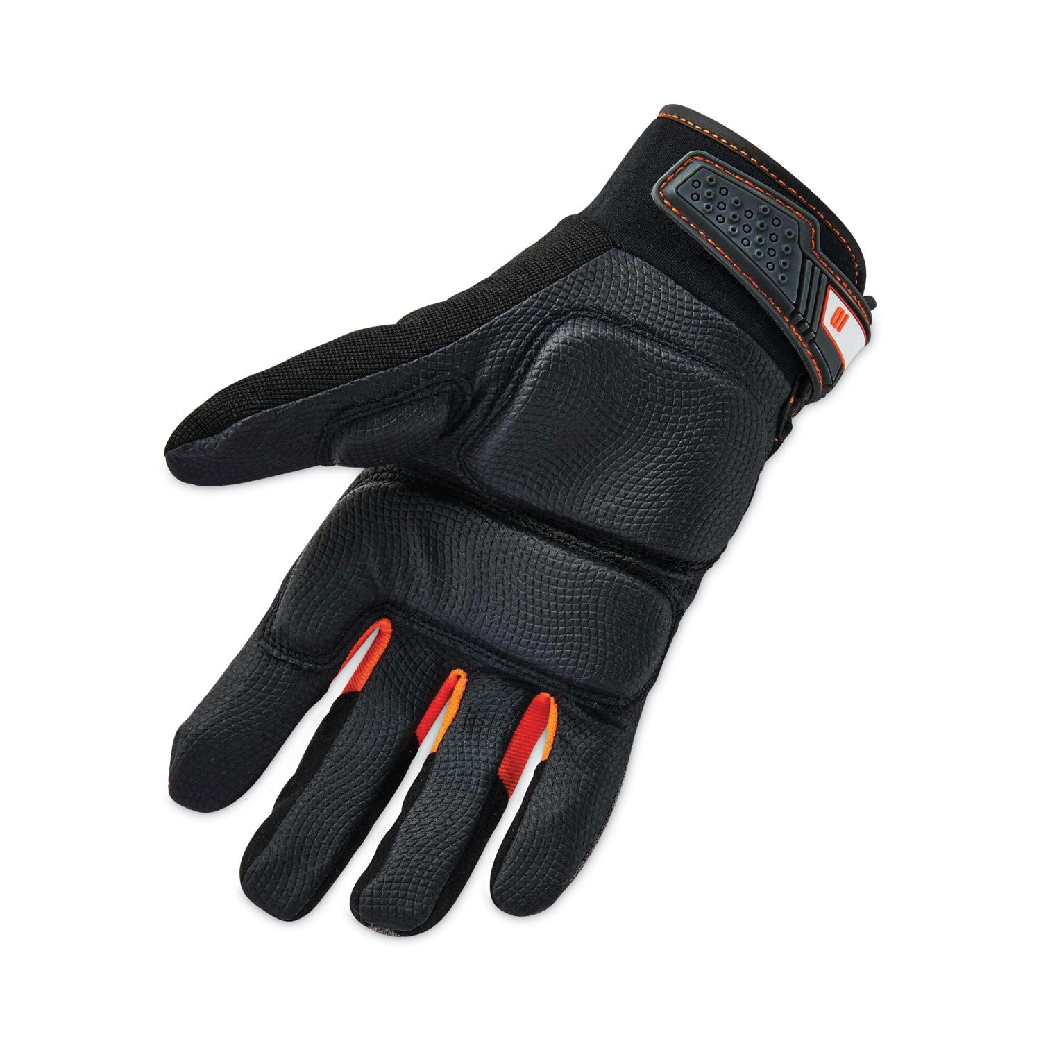 ergodyne® ProFlex 9001 Full-Finger Impact Gloves, Black, Small, Pair