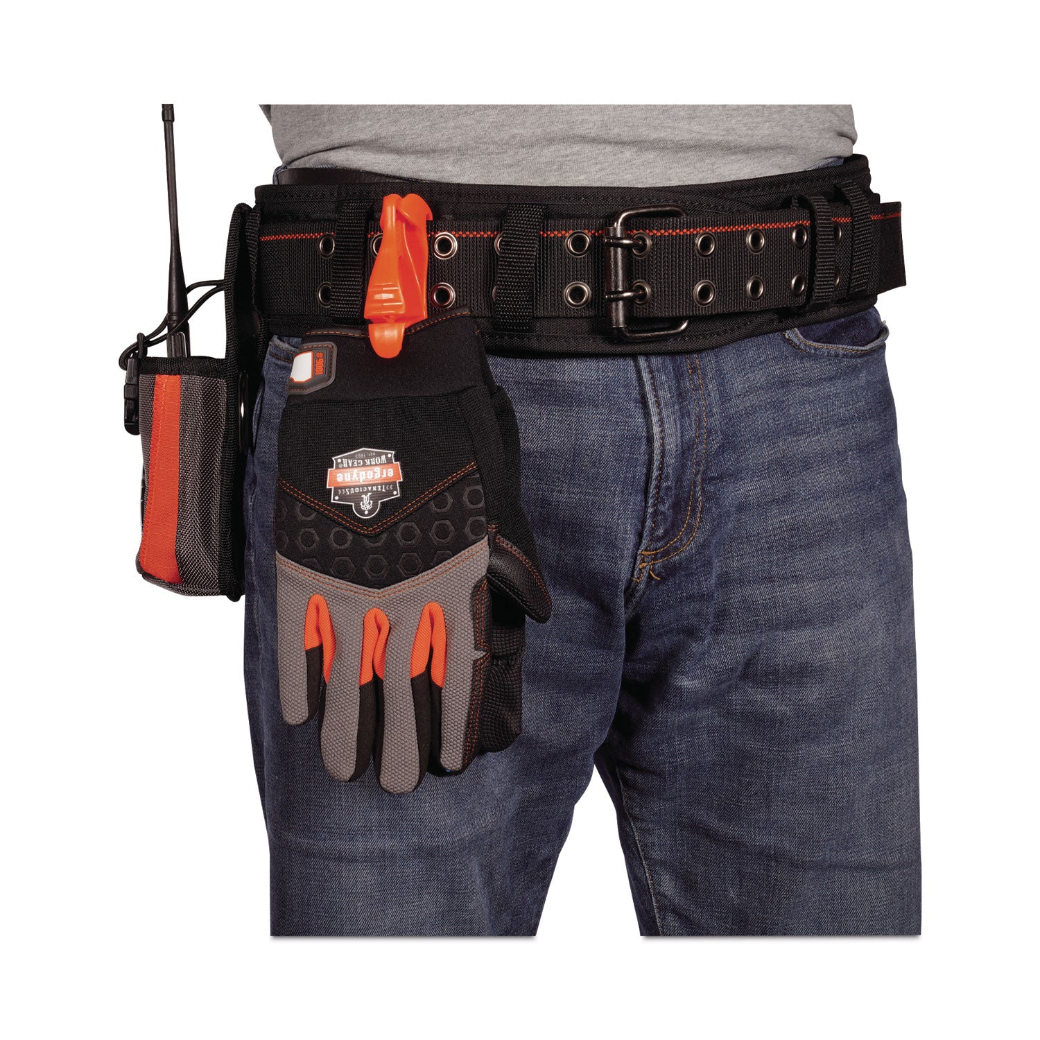 ergodyne® ProFlex 9001 Full-Finger Impact Gloves, Black, Small, Pair