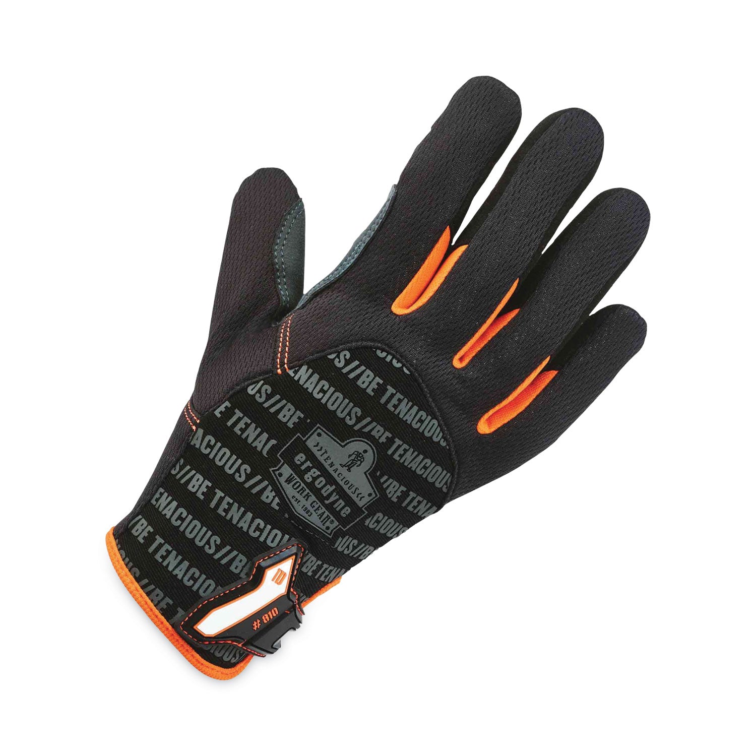 ergodyne® ProFlex 810 Reinforced Utility Gloves, Black, Large Pair