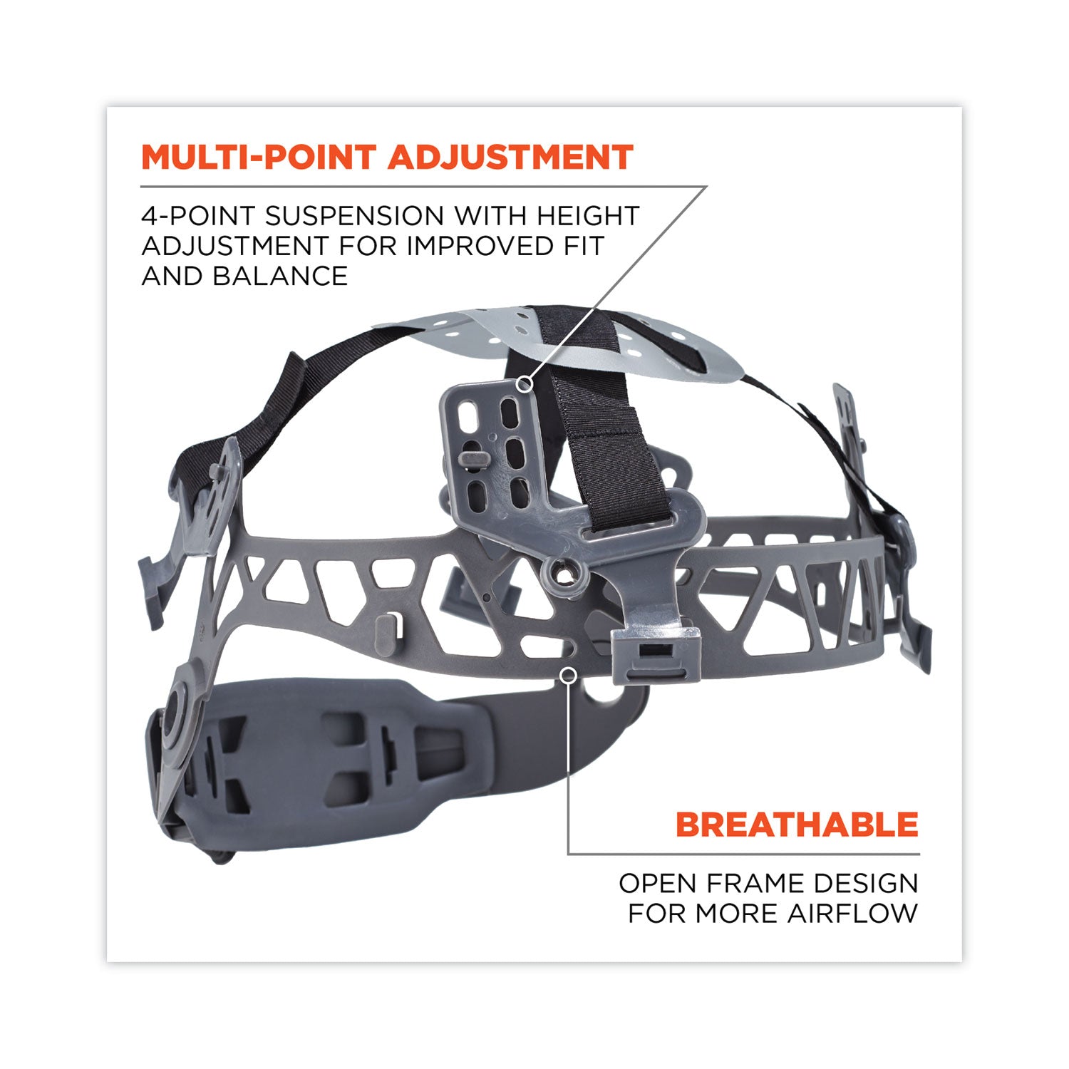 ergodyne® Skullerz 8972 Class C Hard Hat Cap Style, White