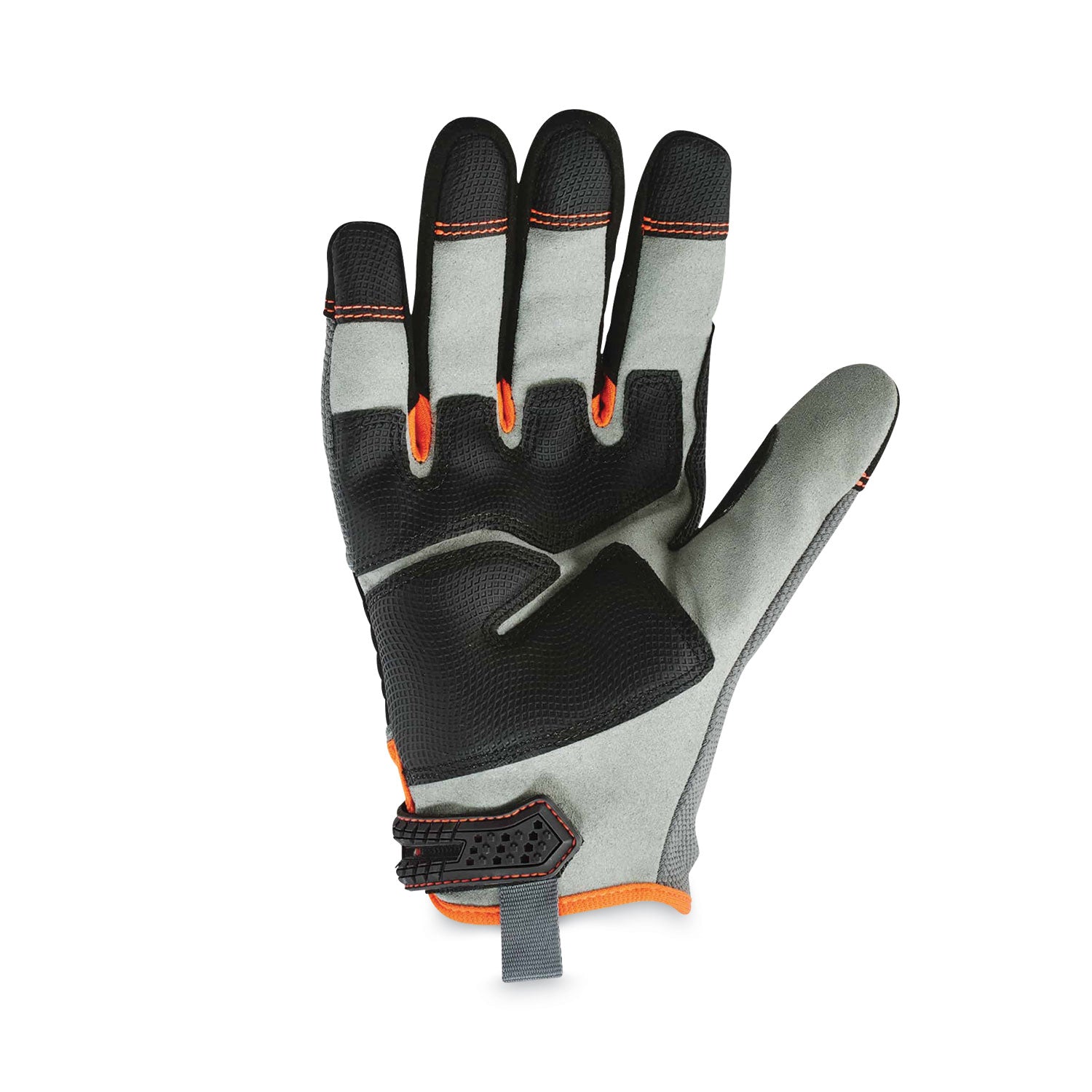 Ergodyne® ProFlex 710 Heavy-Duty Mechanics Gloves, Gray, Small, Pair