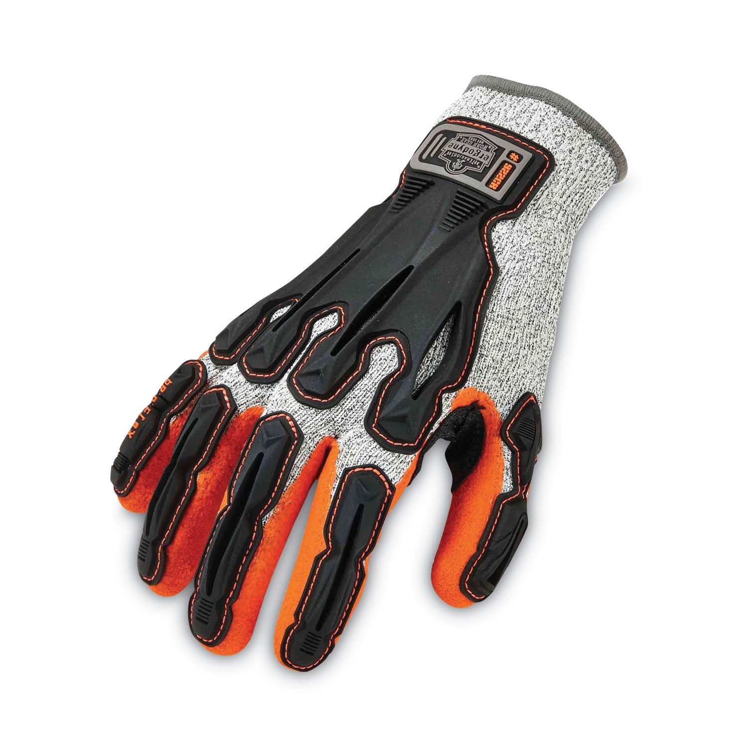 ergodyne® ProFlex 922CR Nitrile Coated Cut-Resistant Gloves, Gray, Large, Pair
