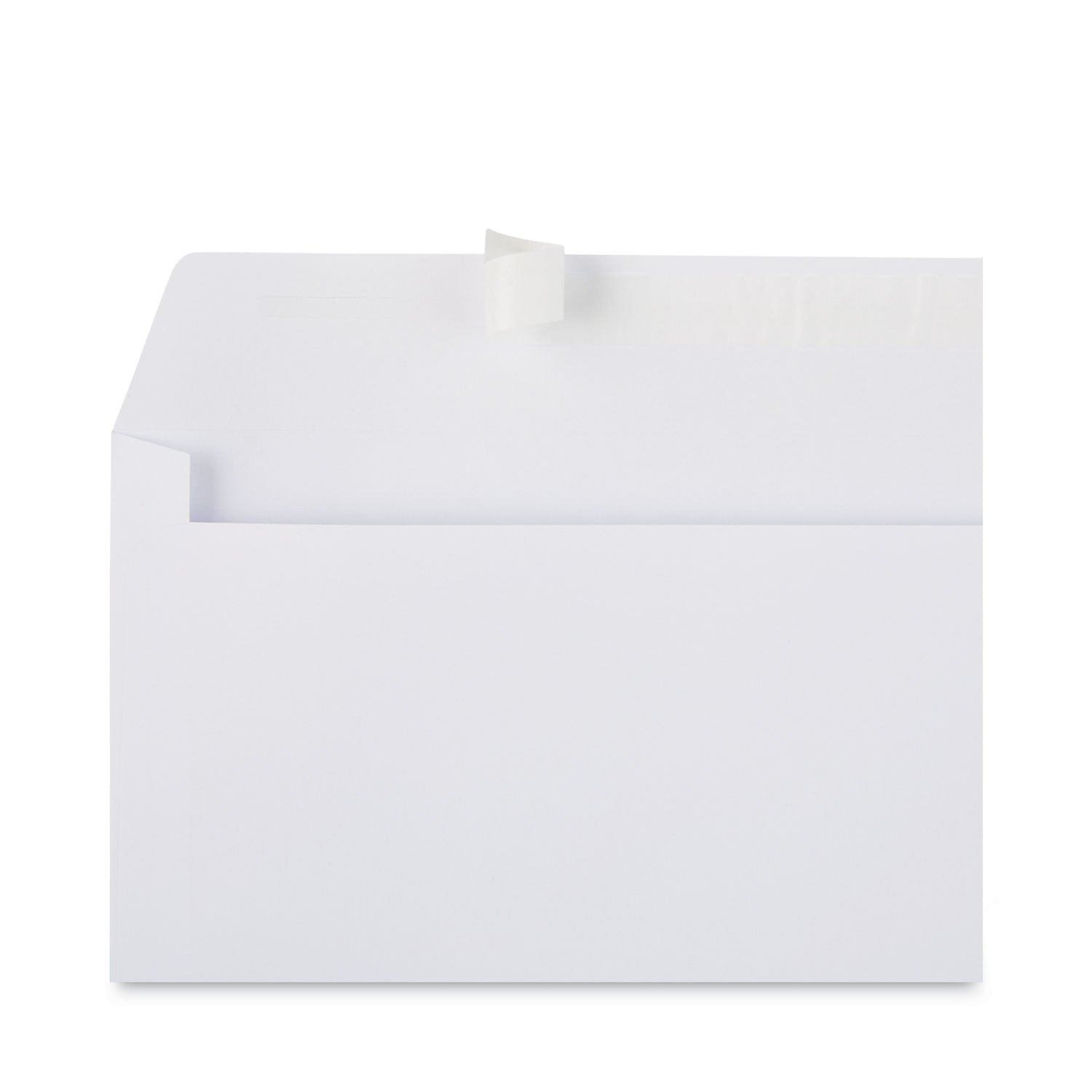 Universal® Peel Seal Strip Business Envelope, #10, Square Flap, Self-Adhesive Closure, 4.13 X 9.5, White, 500/box