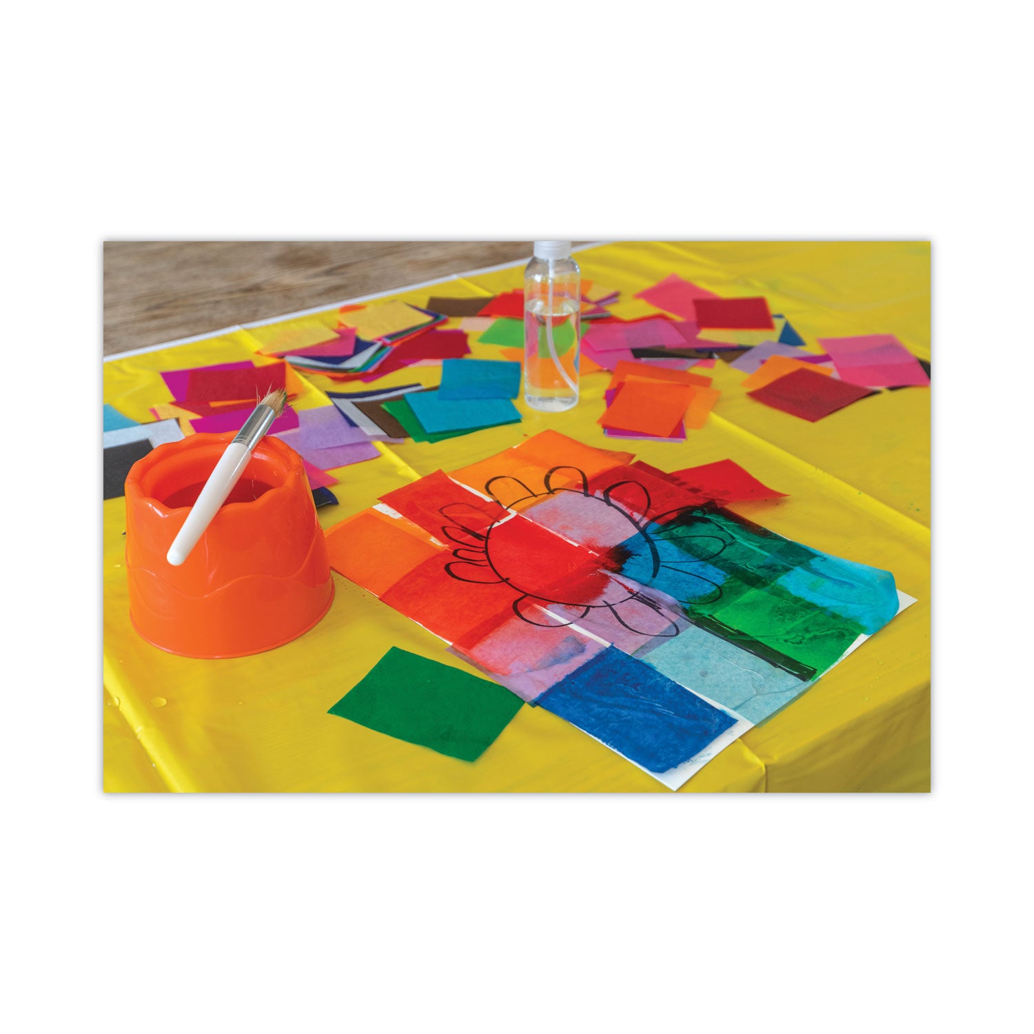 Pacon® Spectra Art Tissue, 23 lb Tissue Weight, 12 x 18, Assorted, 100/Pack