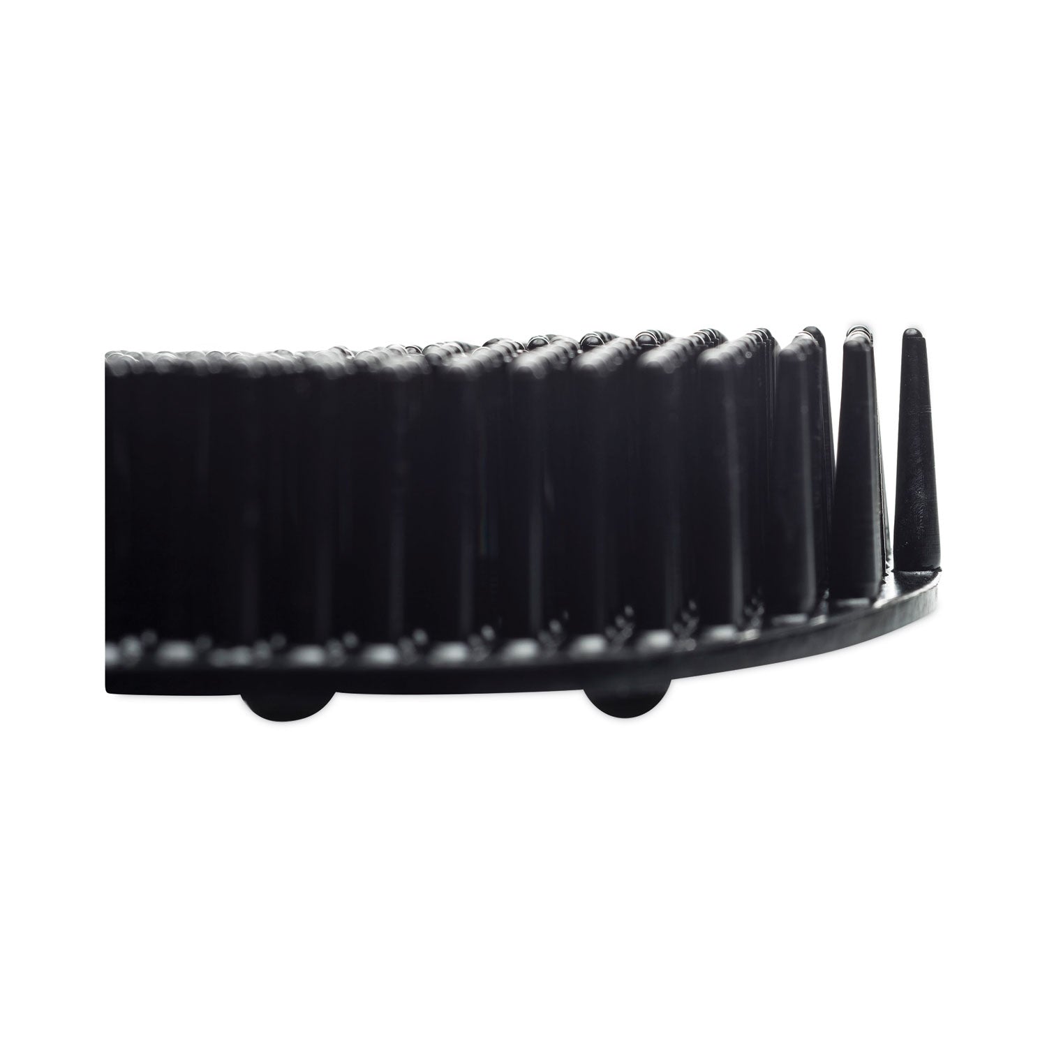 Diversey™ Ekcoscreen Urinal Screens, Mint Scent, Black, 12/carton