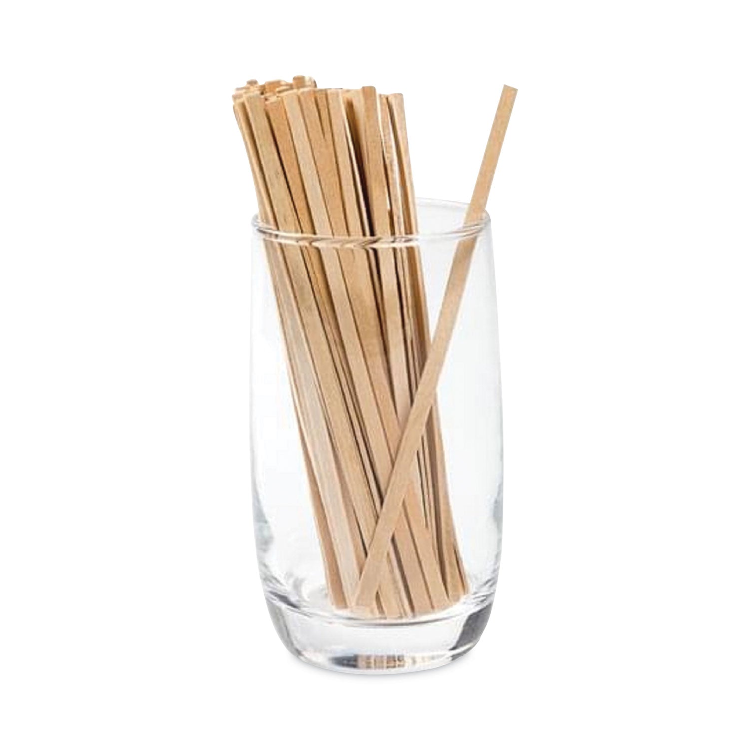 AmerCareRoyal® Wood Coffee Stirrers, 5.5", 1,000 Stirrers/box