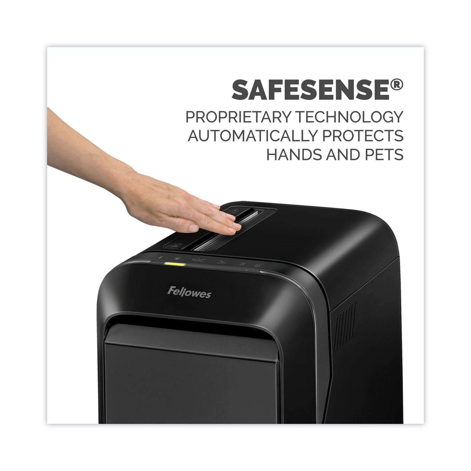 Fellowes® Powershred LX220 Micro-Cut Shredder, 20 Manual Sheet Capacity, Black