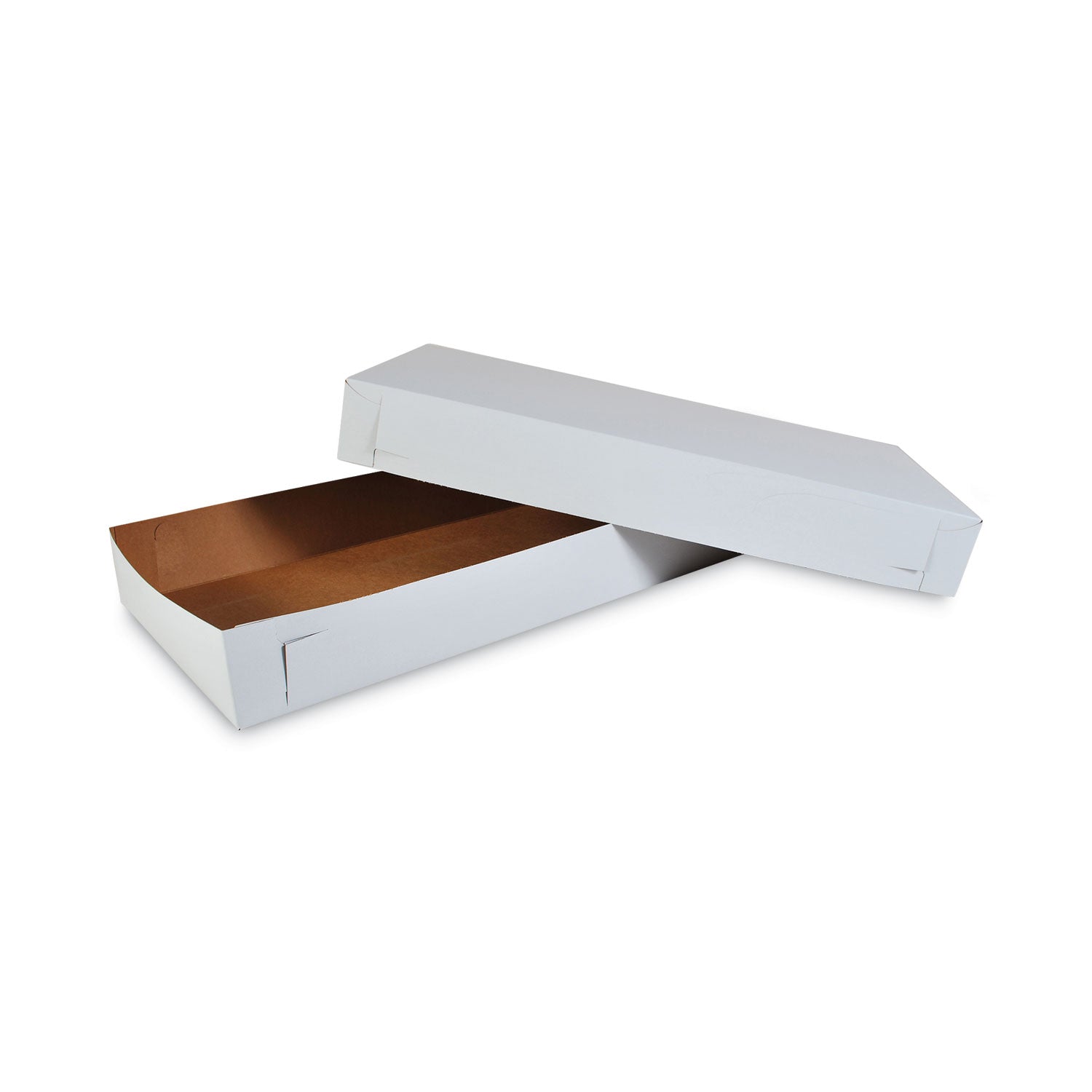SCT® Donut Trays, 23 x 12 x 3, White, Paper, 50/Bundle