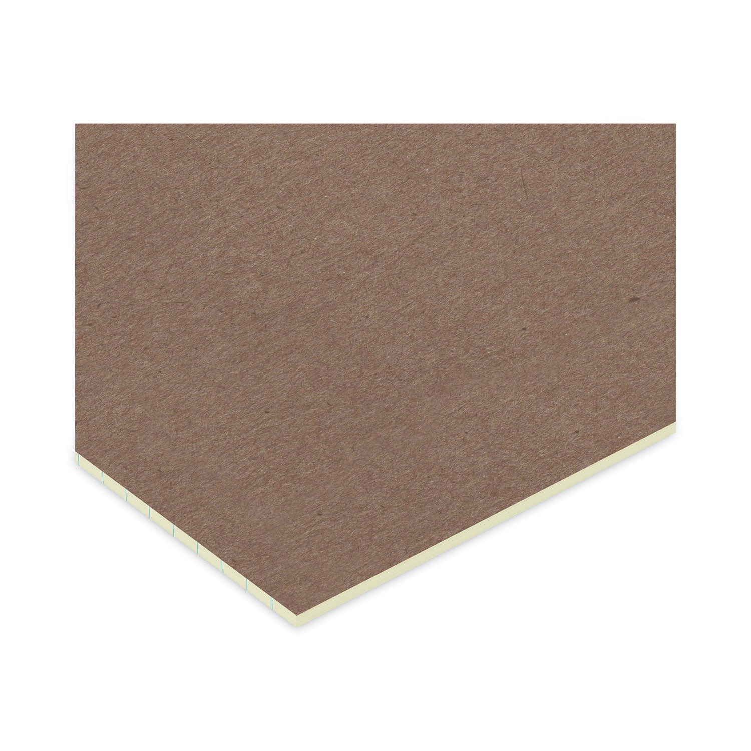 Universal® Glue Top Pads, Wide/legal Rule, 50 Canary-Yellow 8.5 X 11 Sheets, Dozen