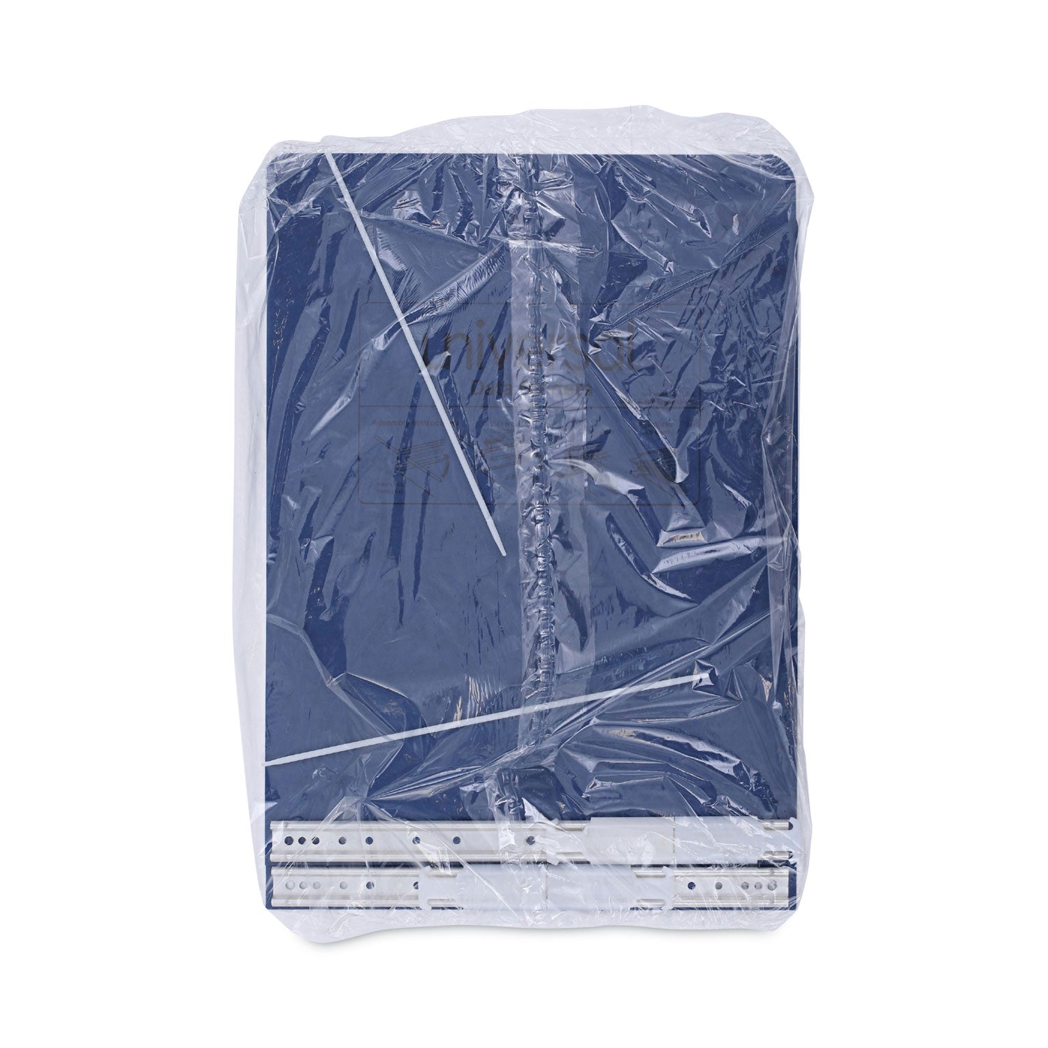 Universal® Pressboard Hanging Binder, 2 Posts, 6" Capacity, 9.5 X 11, Blue