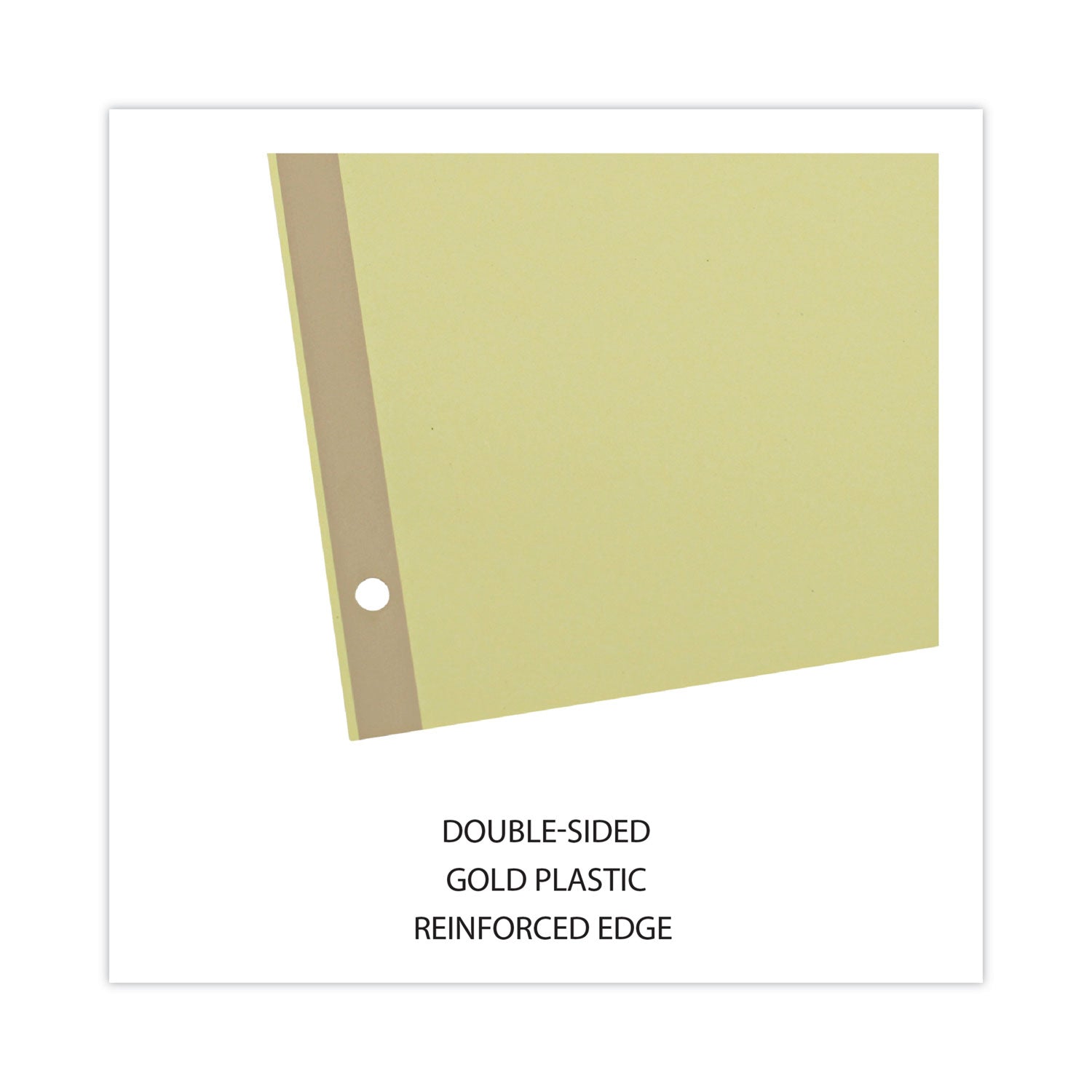 Universal® Deluxe Extended Insertable Tab Indexes, 5-Tab, 11 x 8.5, Buff, Assorted tabs, 24 Sets