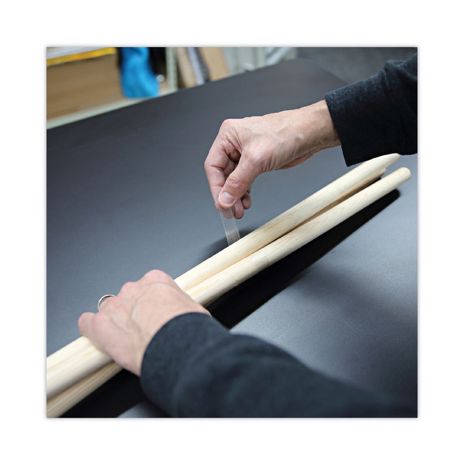 Universal® 120# Utility Grade Filament Tape, 3" Core, 18 Mm X 54.8 M, Clear