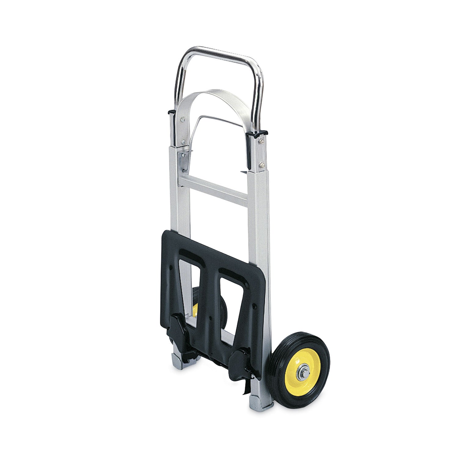 Safco® HideAway Aluminum Hand Truck, 250 lb Capacity, 15.5 x 16.5 x 43.5, Aluminum