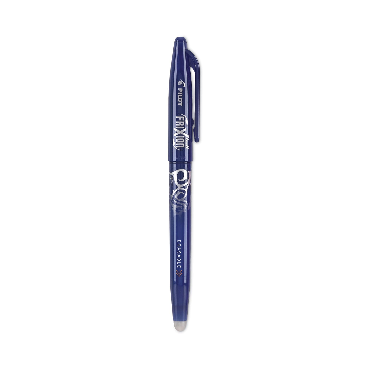 Pilot® Frixion Ball Erasable Gel Pen, Stick, Fine 0.7 Mm, Blue Ink, Blue Barrel