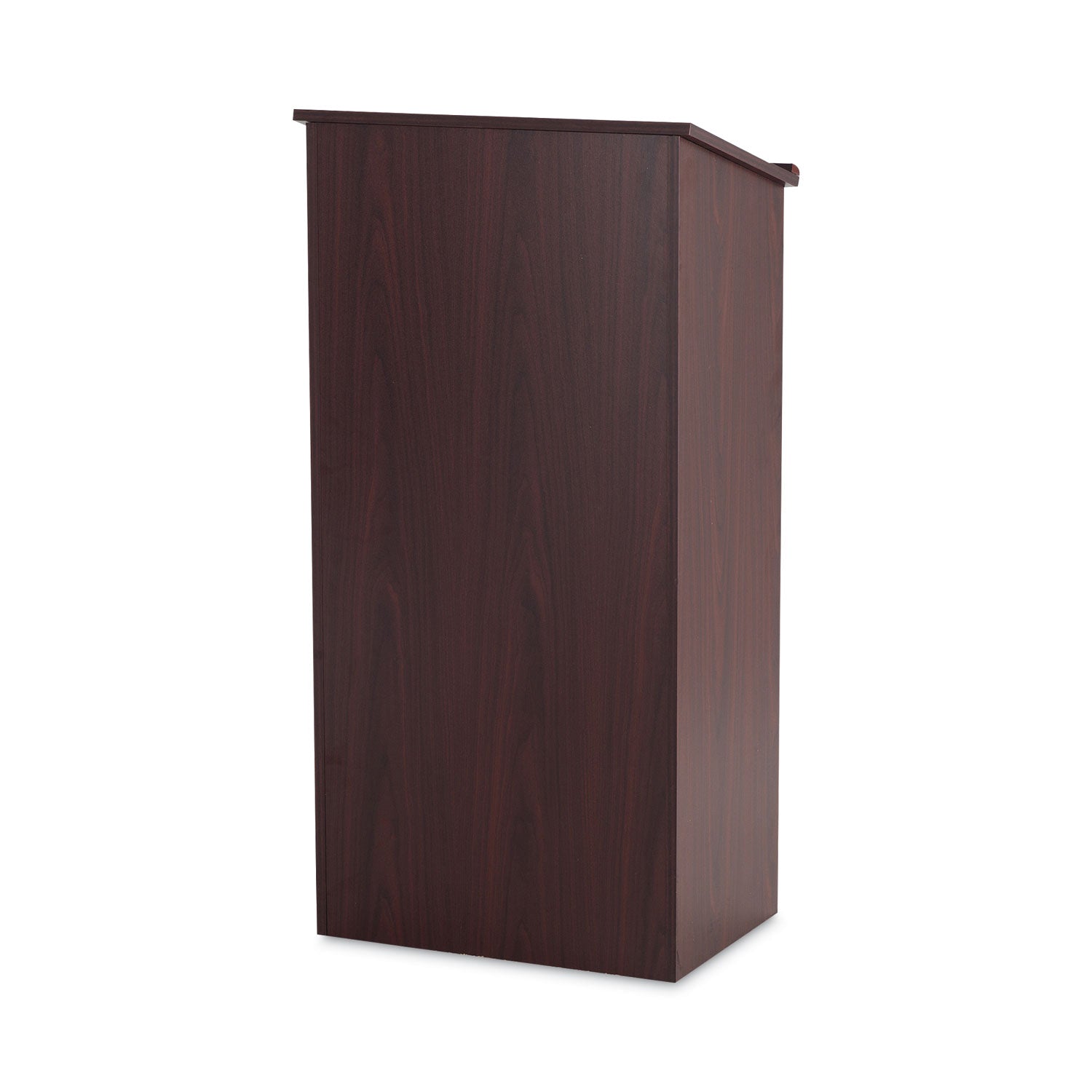Safco® Stand-Up Lectern, 23 X 15.75 X 46, Mahogany