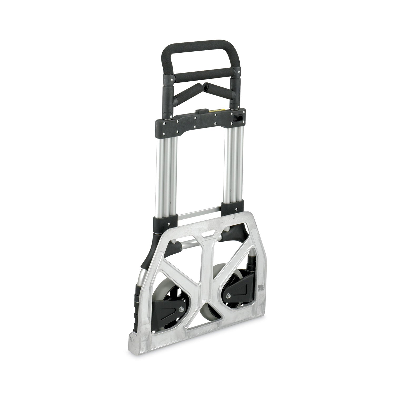 Safco® Stow-Away Heavy-Duty Hand Truck, 500 Lb Capacity, 23 X 24 X 50, Aluminum