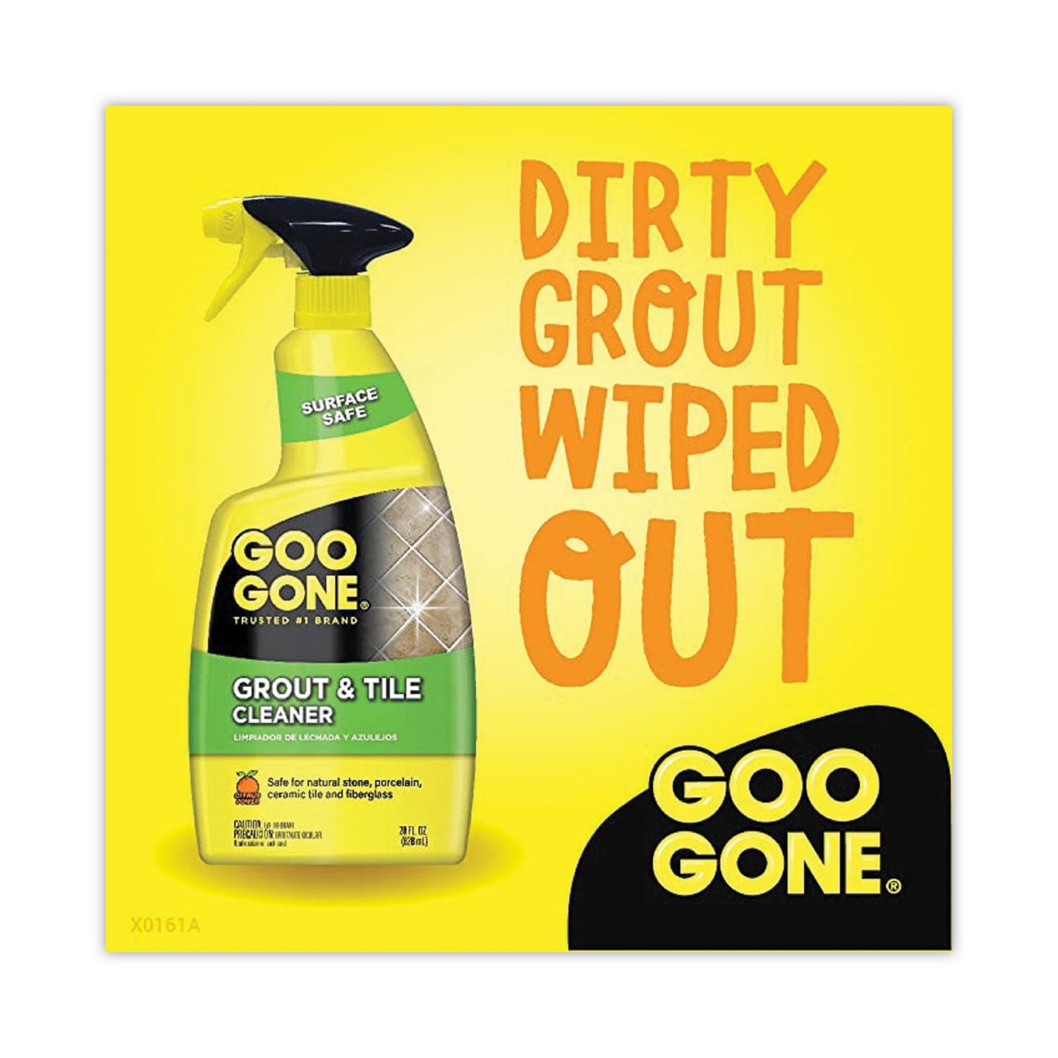 Goo Gone® Grout And Tile Cleaner, Citrus Scent, 28 Oz Trigger Spray Bottle