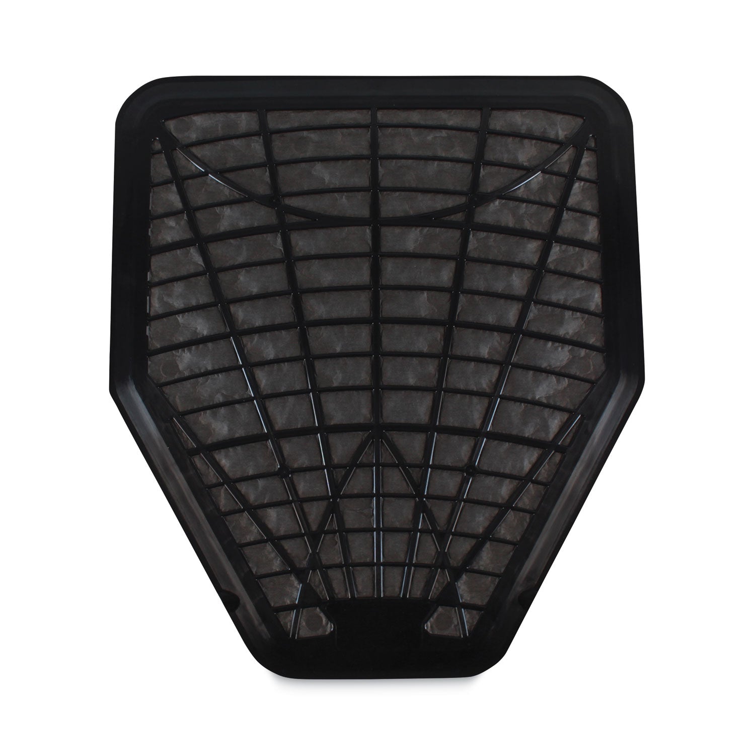 TOLCO® Urinal Mat, 20.75 X 18.5, Black, 6/carton