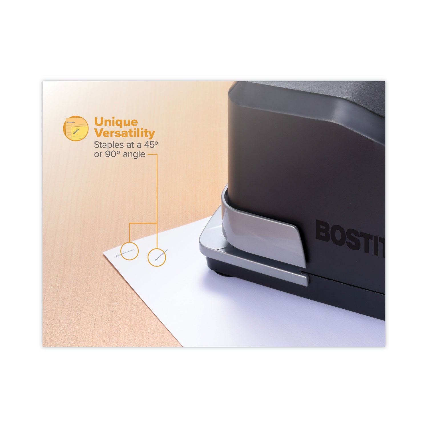 Bostitch® B8 Impulse 45 Electric Stapler, 45-Sheet Capacity, Black