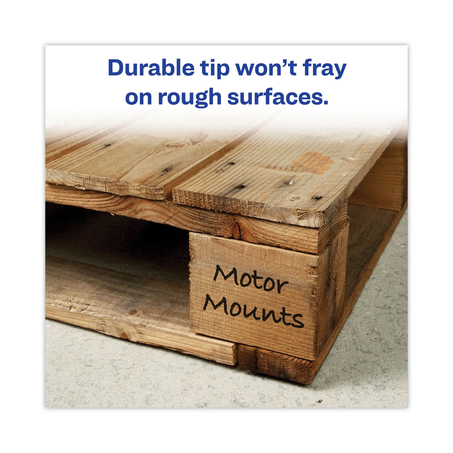 Avery® Marks A Lot Large Desk-Style Permanent Marker Value Pack, Broad Chisel Tip, Black, 36/pack (98206)