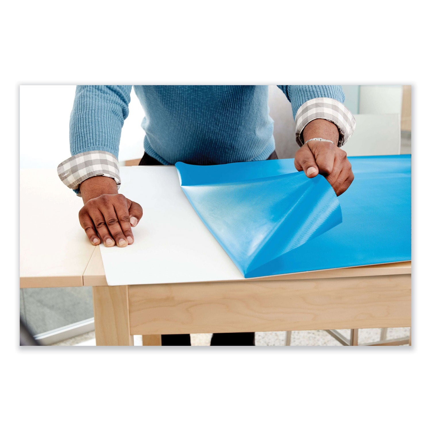 Post-it® Dry Erase Surface, Laminate Film, 96" x 7 mil x 48", White