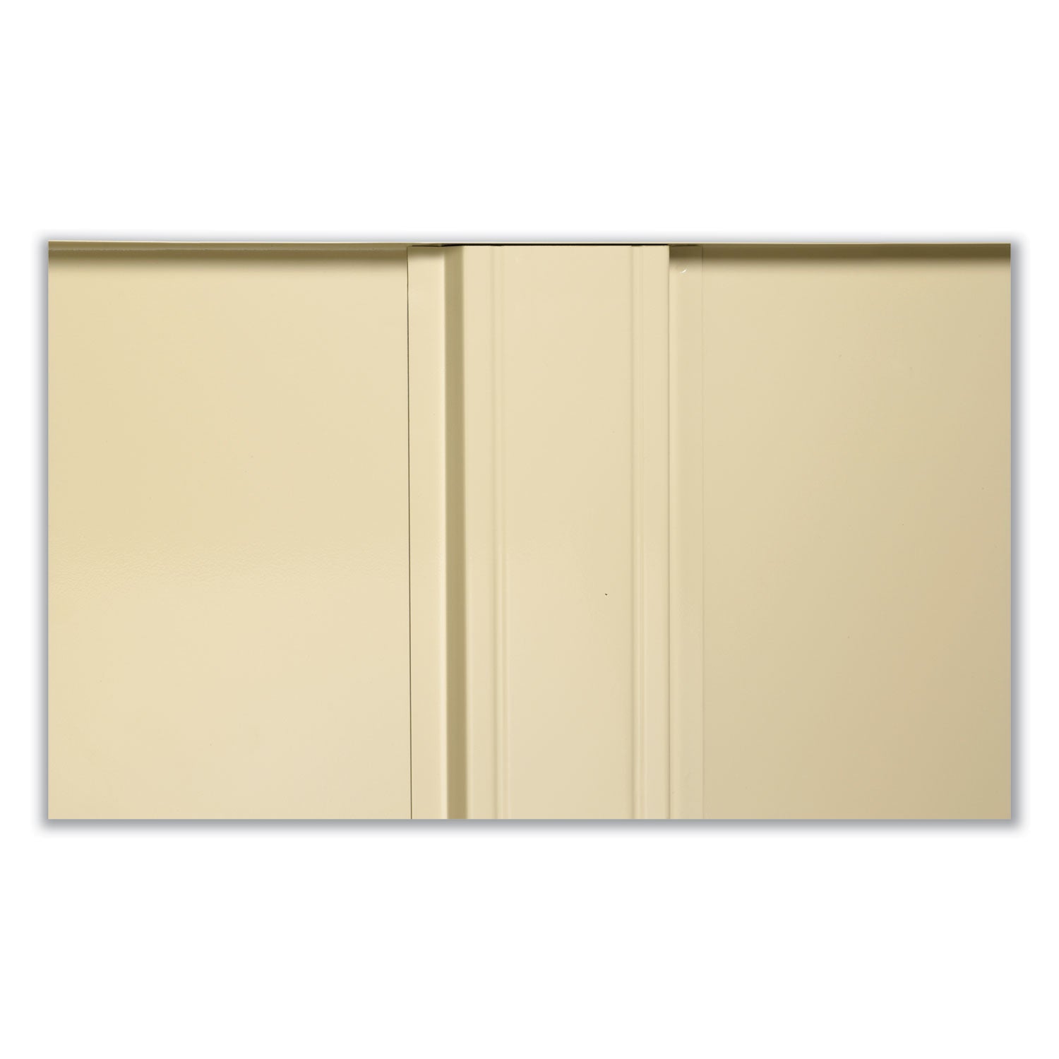 Tennsco Janitorial Cabinet, 36w X 18d X 64h, Putty