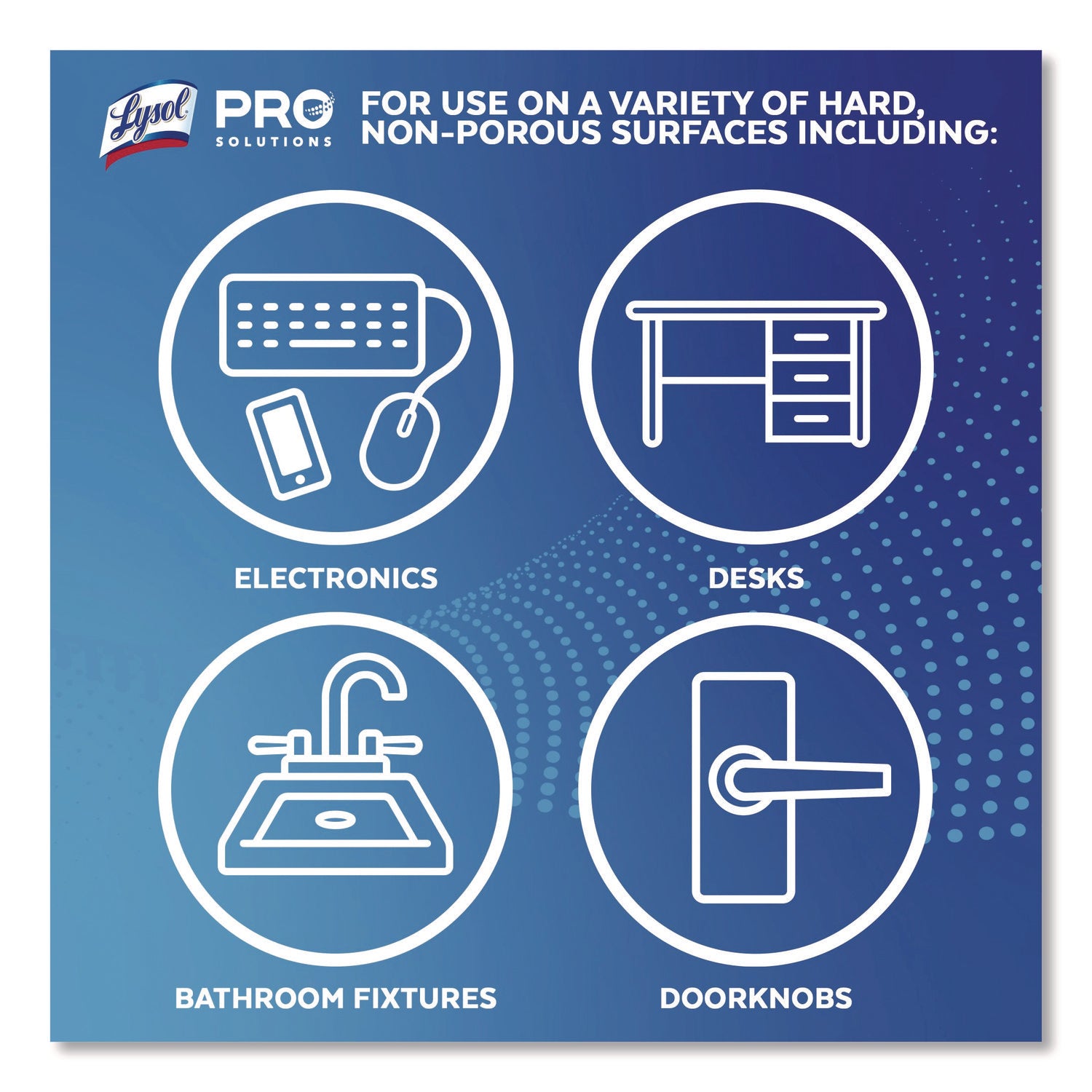 LYSOL® Brand Disinfecting Wipes, 1-Ply, 7 x 7.25, Lemon and Lime Blossom, White, 80 Wipes/Canister