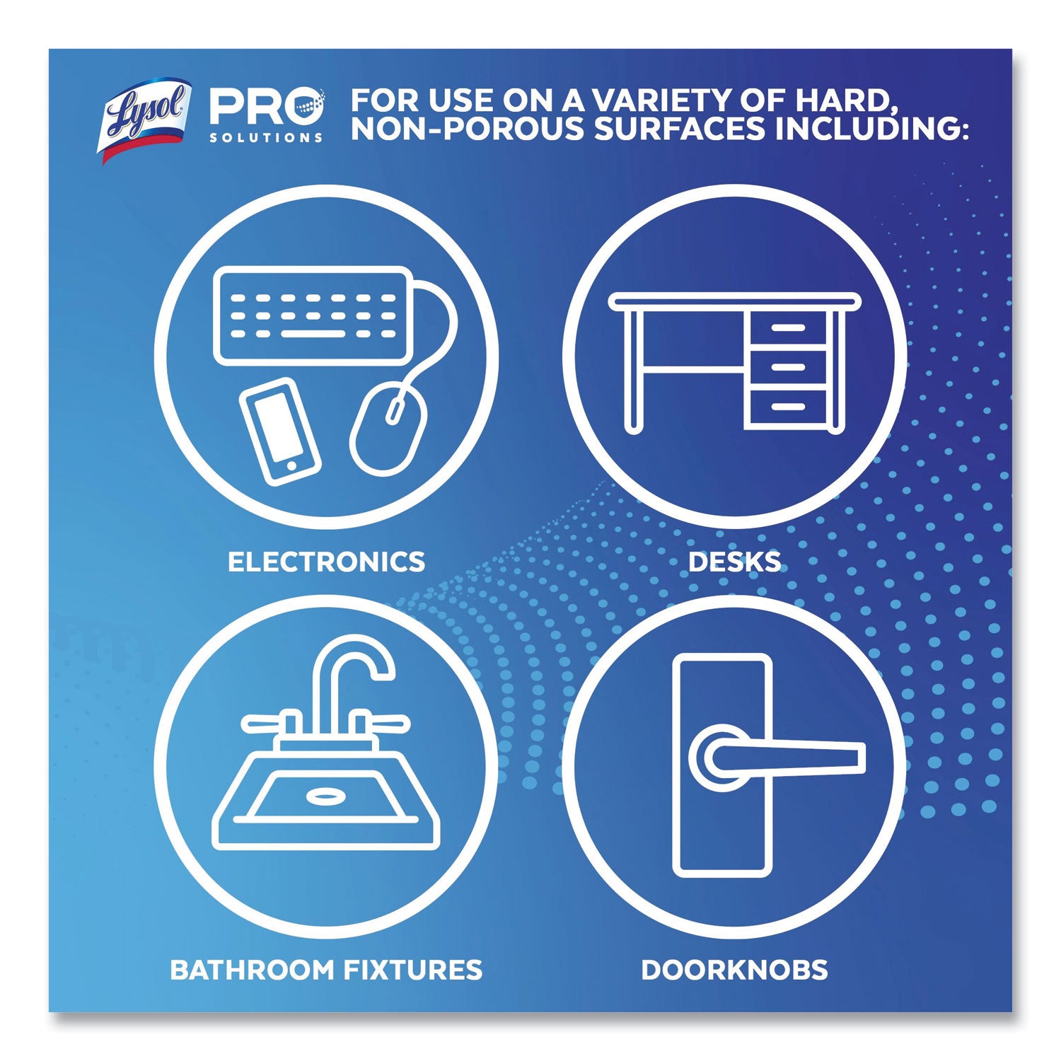 LYSOL® Brand Disinfecting Wipes, 1-Ply, 7 x 7.25, Lemon and Lime Blossom, White, 80 Wipes/Canister, 2 Canisters/Pack, 3 Packs/Carton