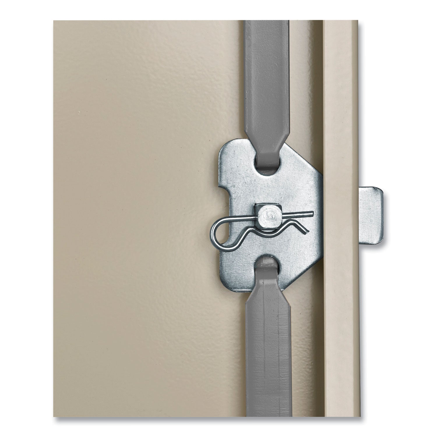 Tennsco 78" High Deluxe Cabinet, 36w X 18d X 78h, Light Gray