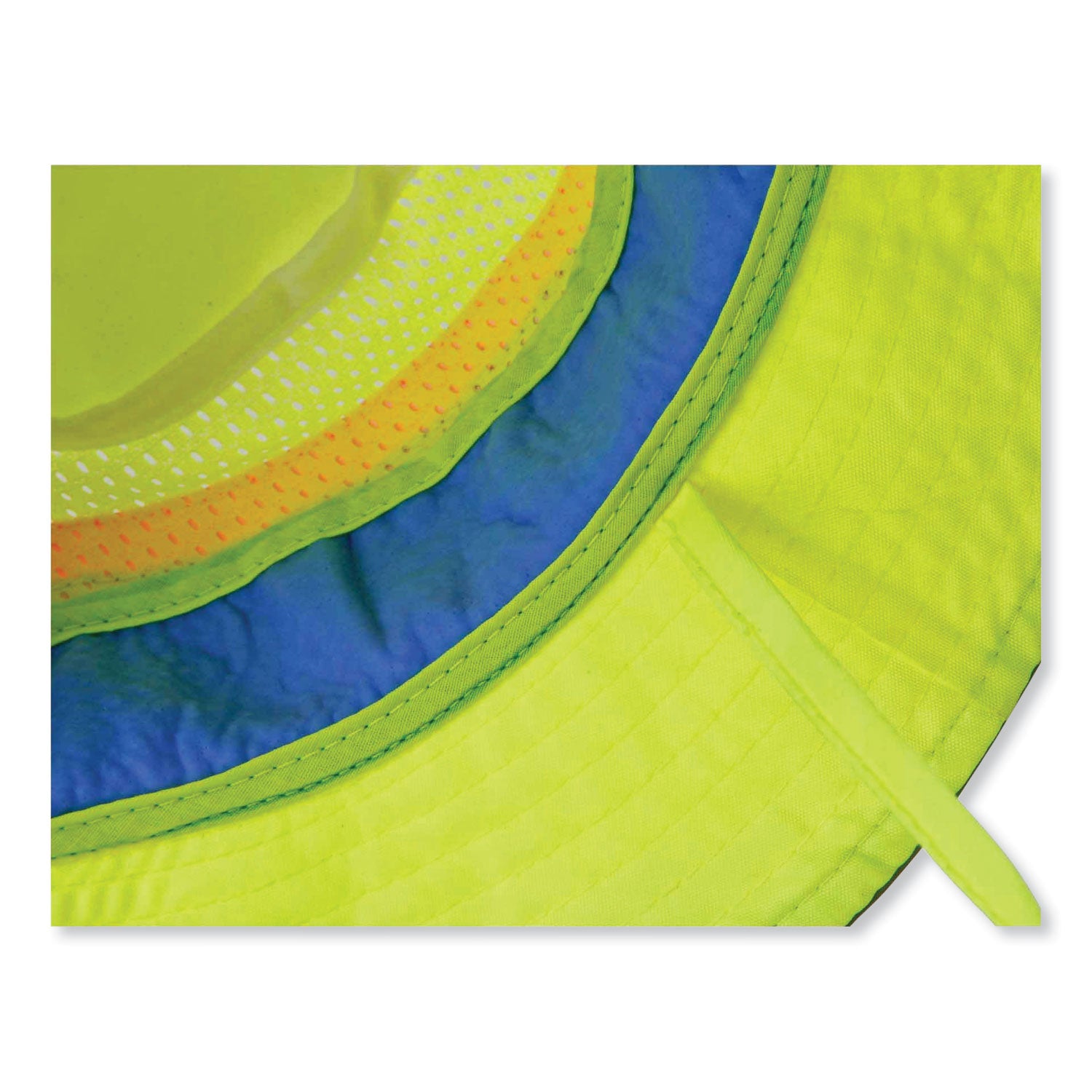 ergodyne® Chill-Its 8935CT Hi-Vis PVA Ranger Sun Hat, Large/X-Large, Lime