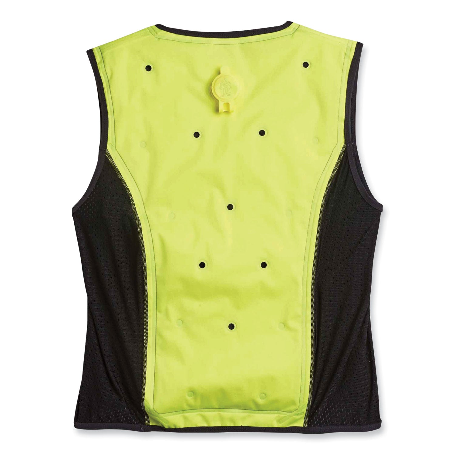 ergodyne® Chill-Its 6685 Premium Dry Evaporative Cooling Vest with Zipper, Nylon, 2X-Large, Lime