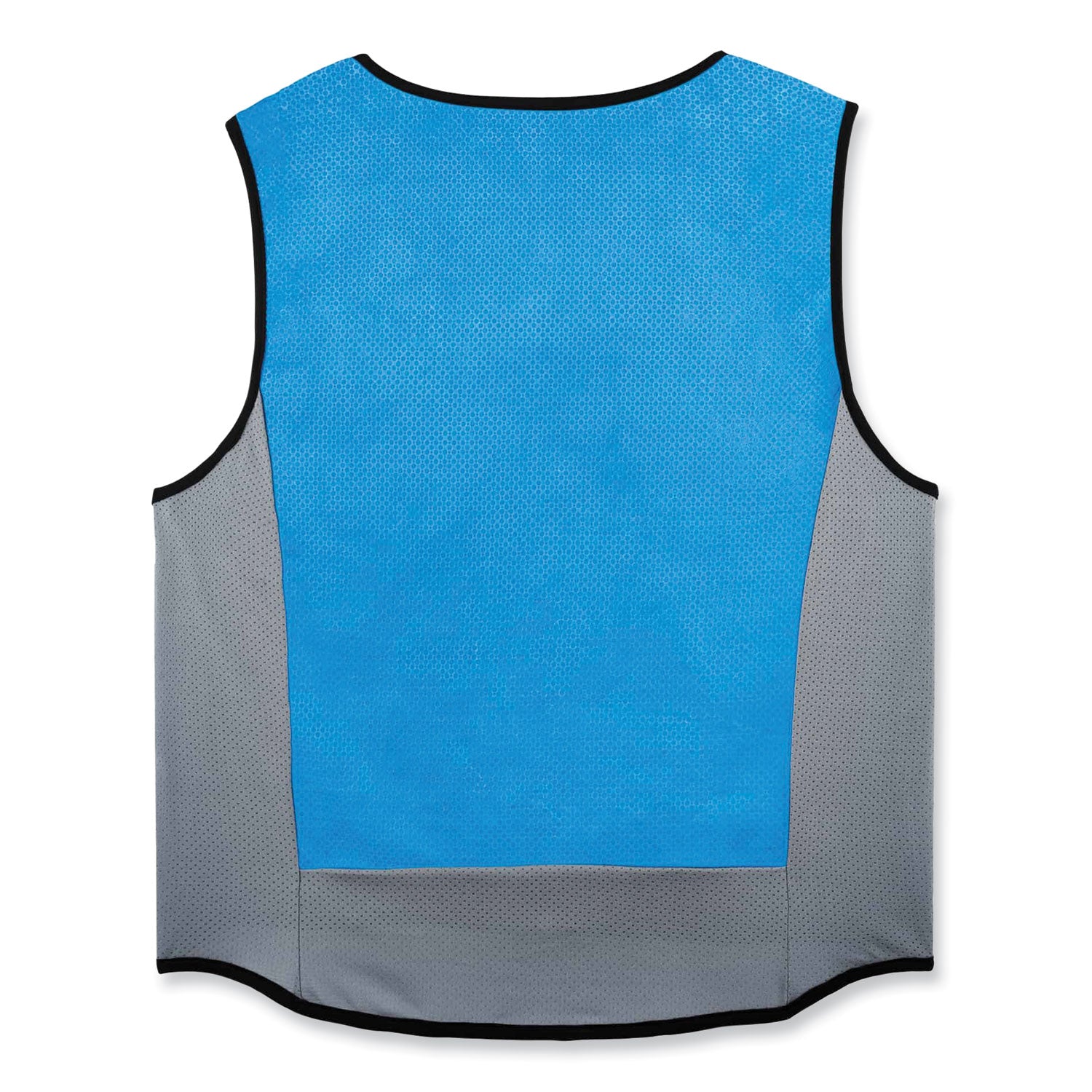 ergodyne® Chill-Its 6667 Wet Evaporative PVA Cooling Vest with Zipper, PVA, 2X-Large, Blue