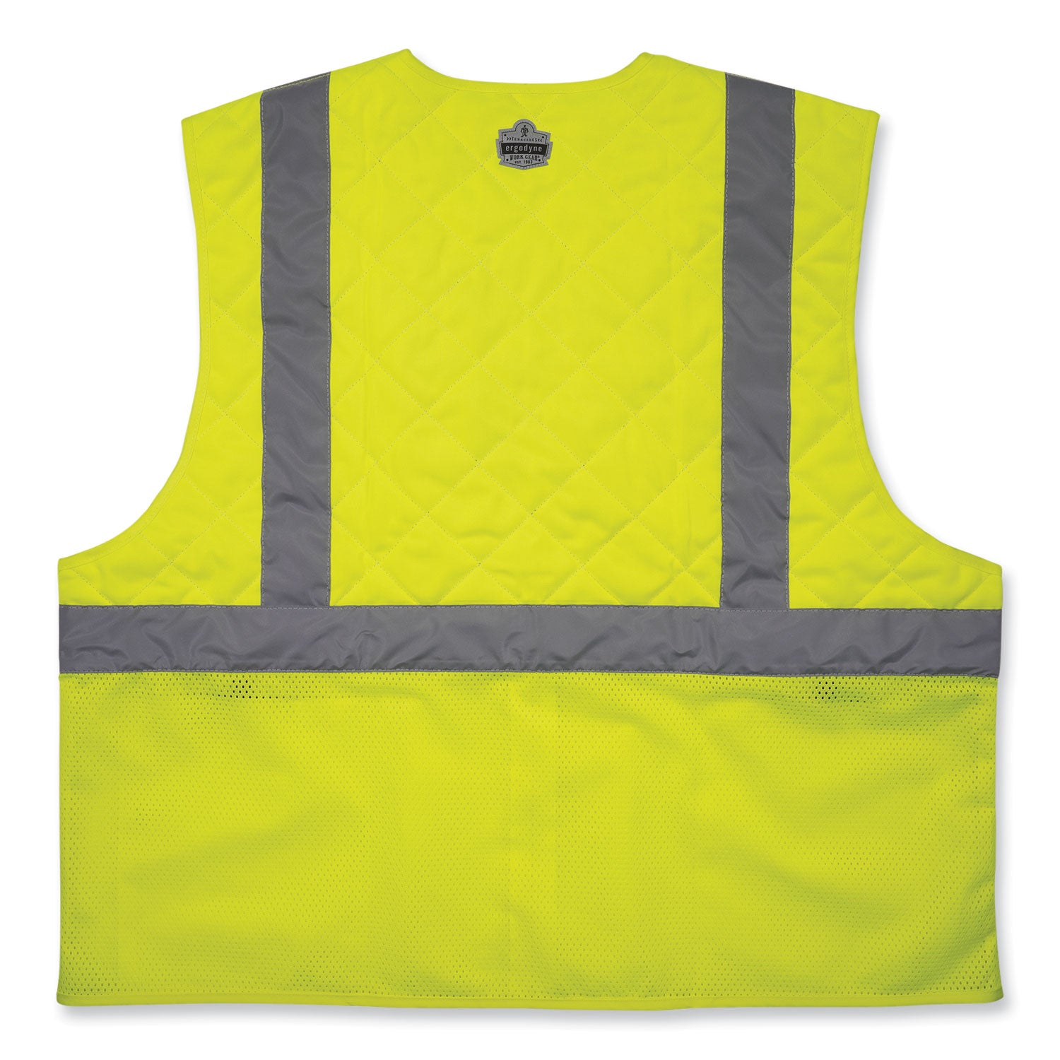 ergodyne® Chill-Its 6668 Class 2 Hi-Vis Safety Cooling Vest, Polymer, 2X-Large, Lime
