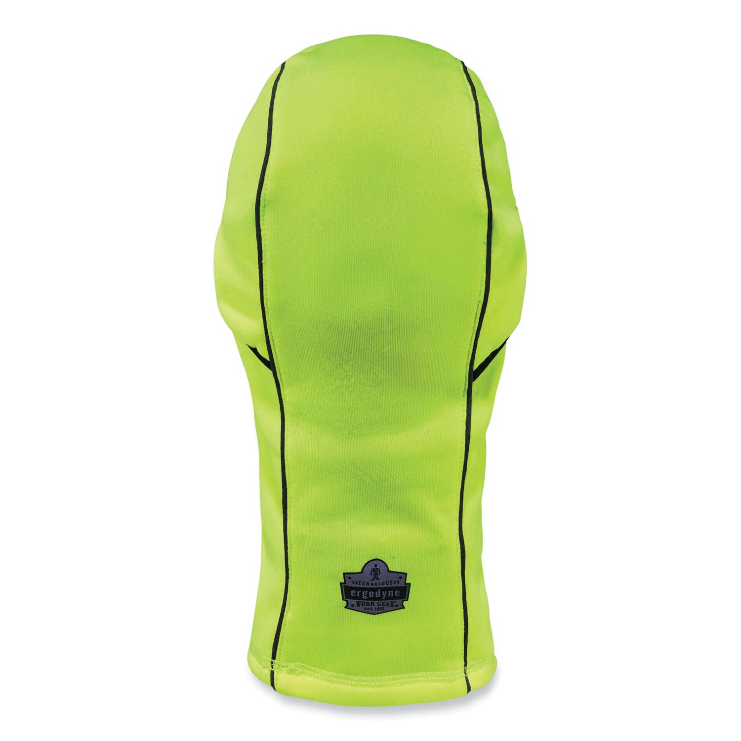 Ergodyne® N-Ferno 6823 Hinged Balaclava Face Mask, Fleece, One Size Fits Most, Lime